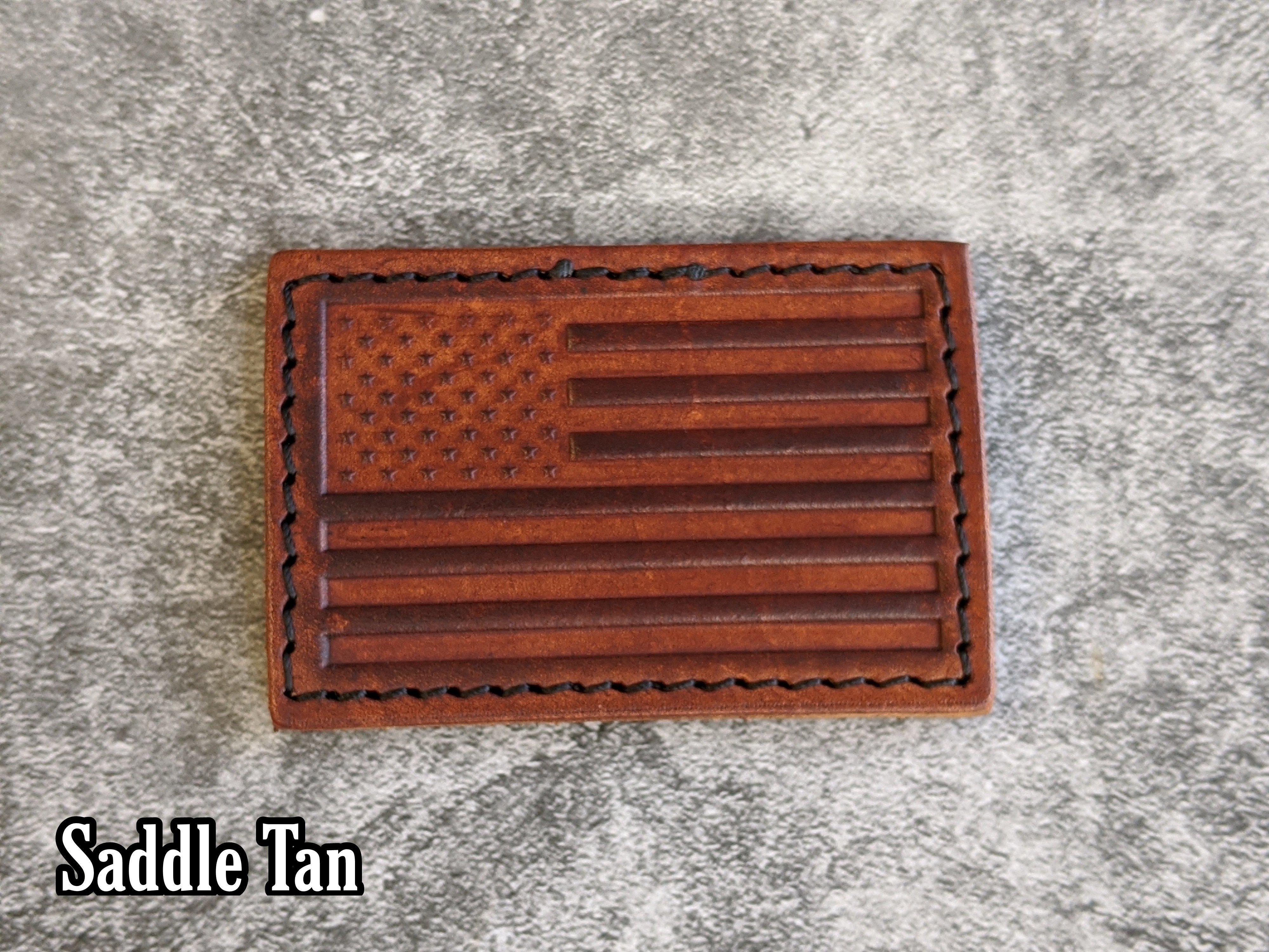 RMK United States National Flag Leather Patch