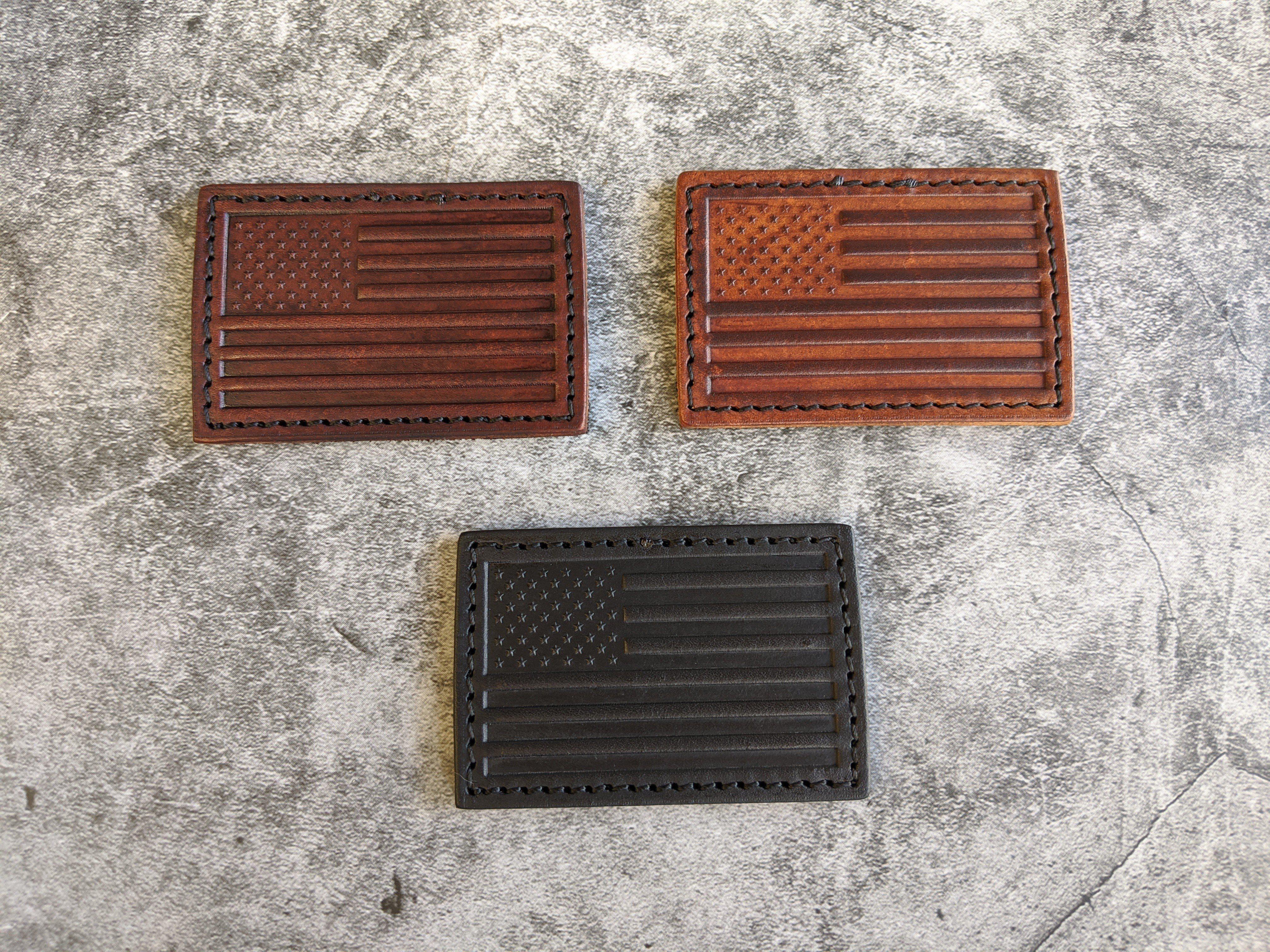 RMK United States National Flag Leather Patch