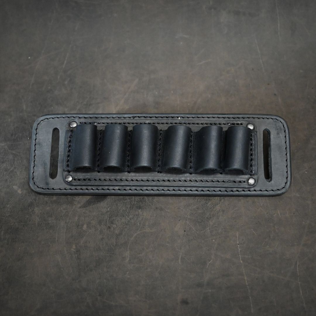 12 Gauge Ammo Belt Slide Crazy Horse Storm