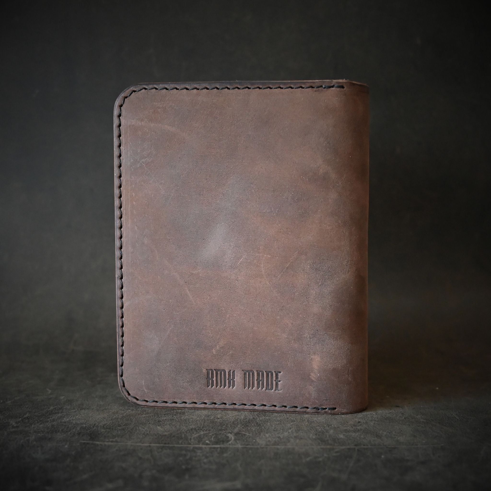 A6 Leather Notebook Cover Crazy Horse Mocha