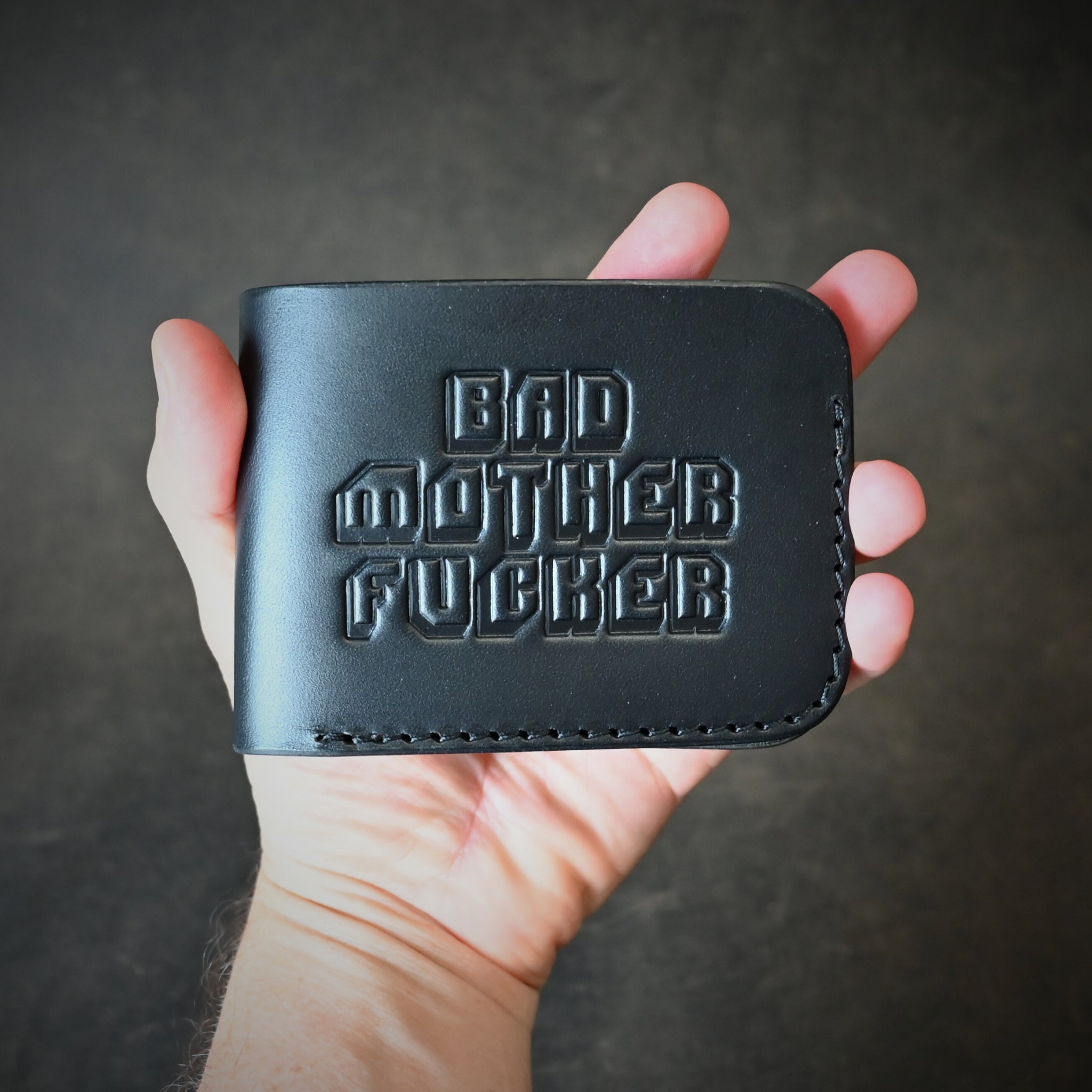 Bad mofo Themed Bifold 2.0 Leather Wallet