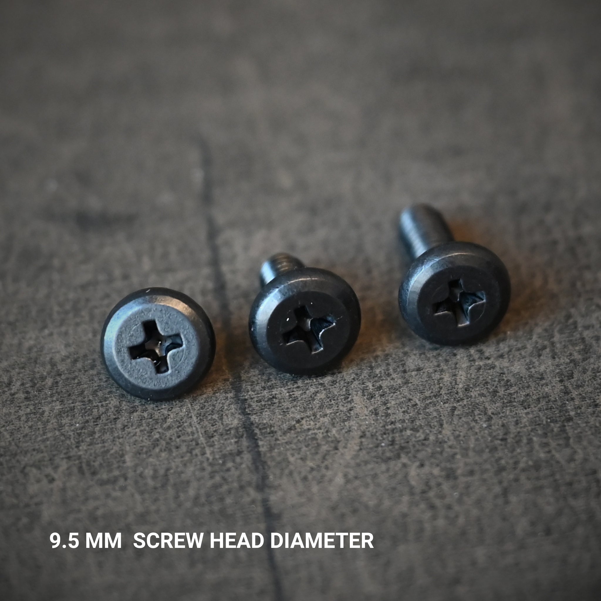 Black Oxide Chicago Screws