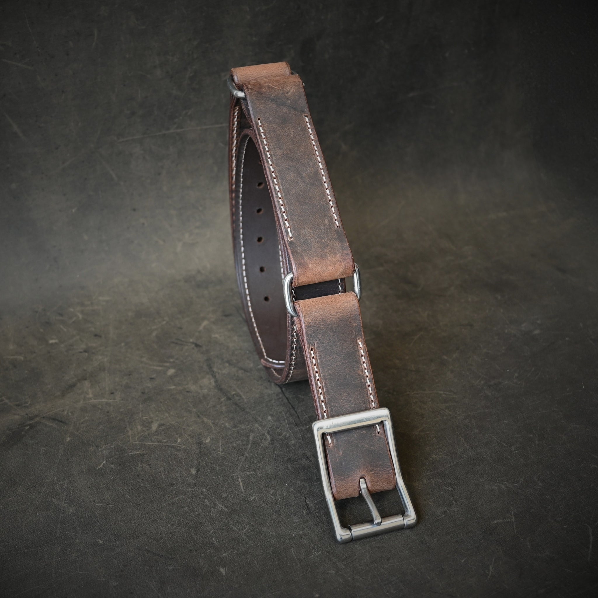 Buffalo Leather Hobble Belt