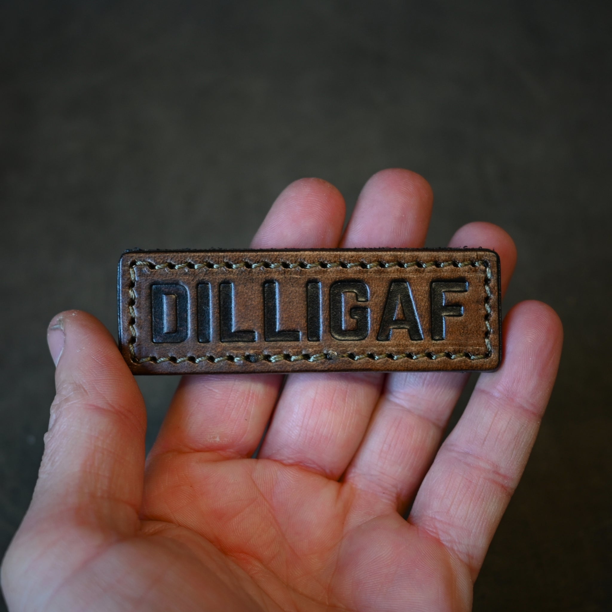 DILLIGAF Leather Patch