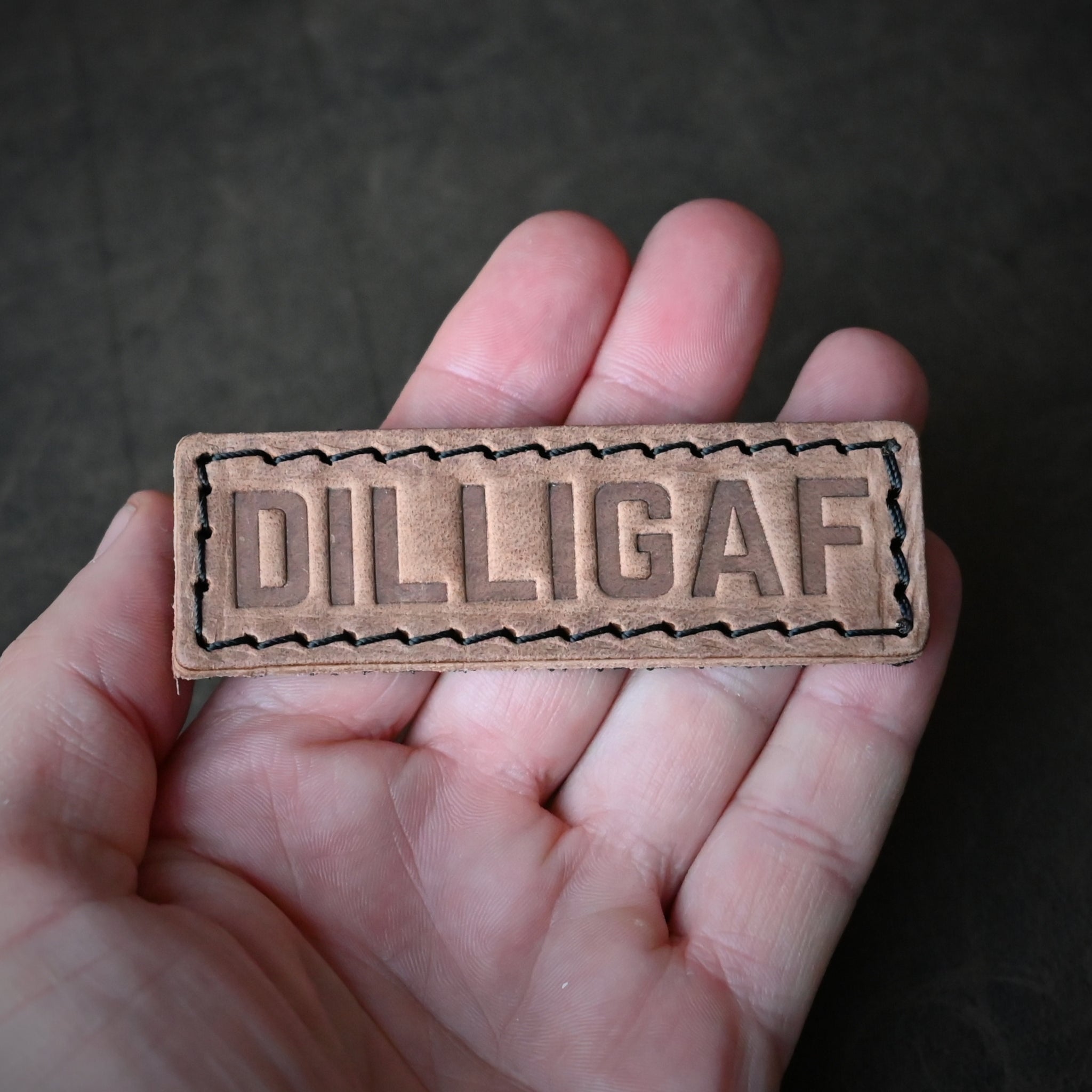 DILLIGAF Leather Patch