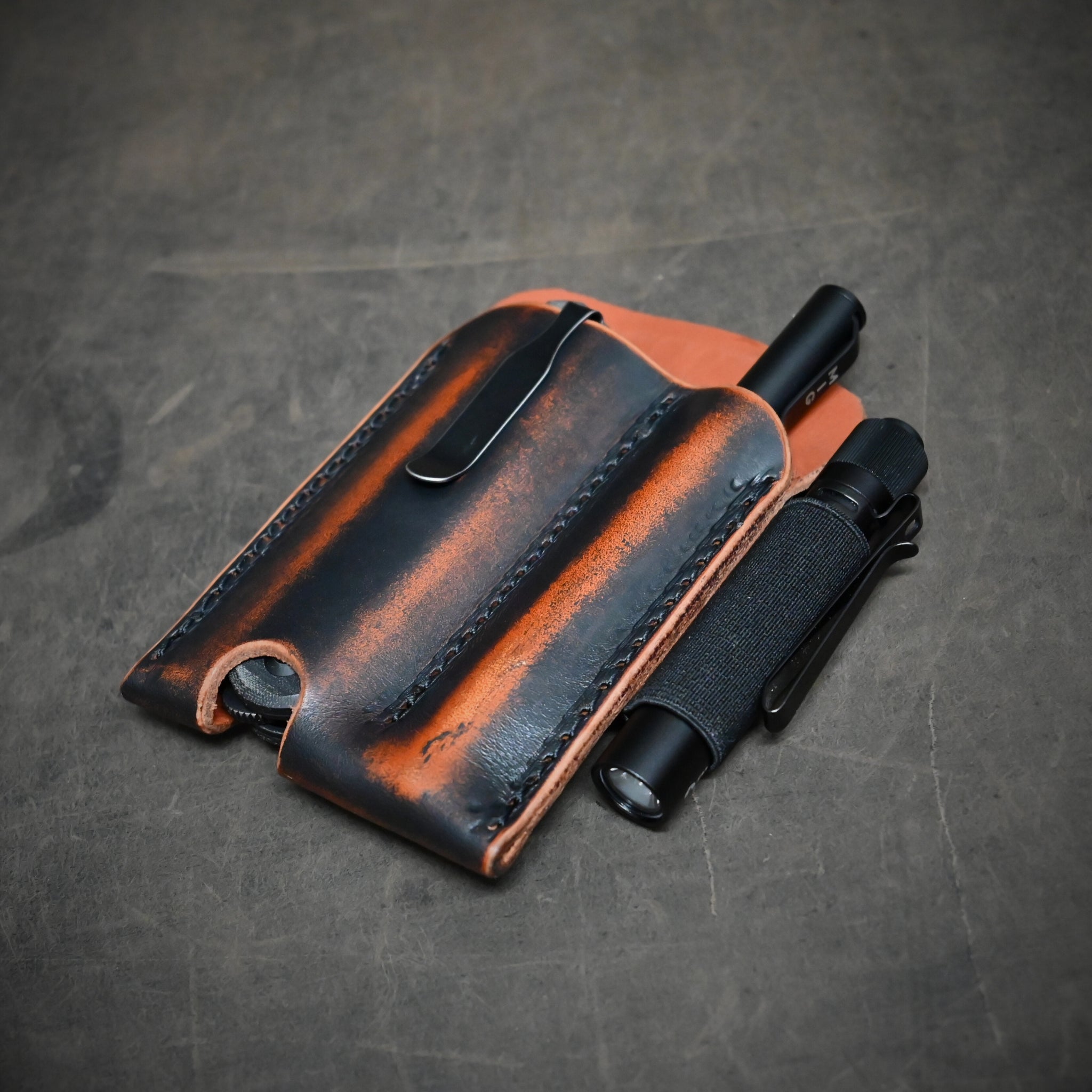 Ghost Leather Pocket Organiser