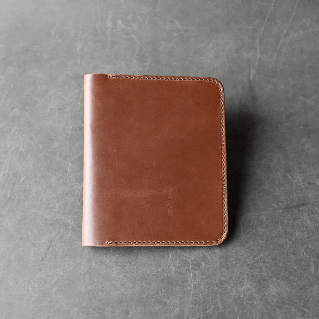 Ready To Ship Basic A6 Leather Notebook Cover Horween
