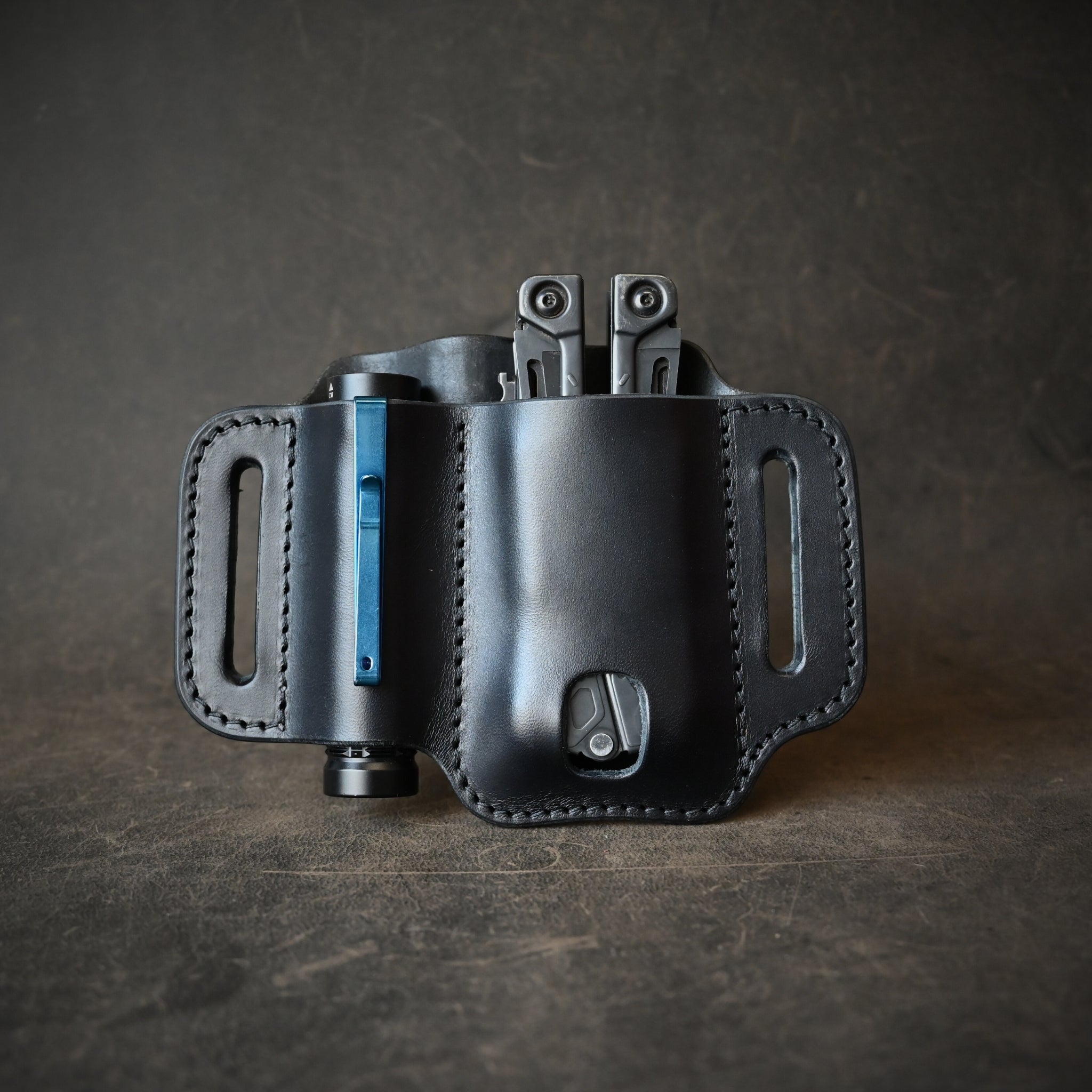 Large Duo Leather Pancake Holster