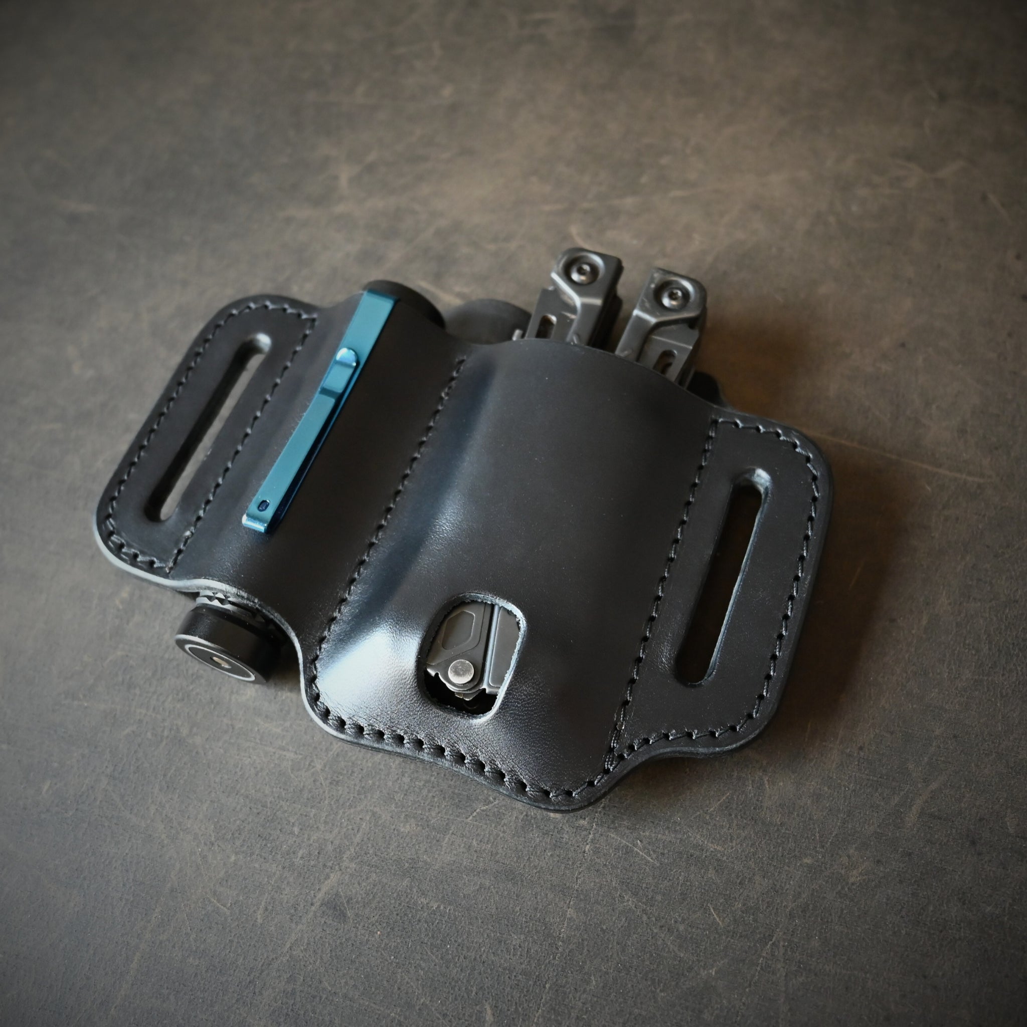 Large Duo Leather Pancake Holster