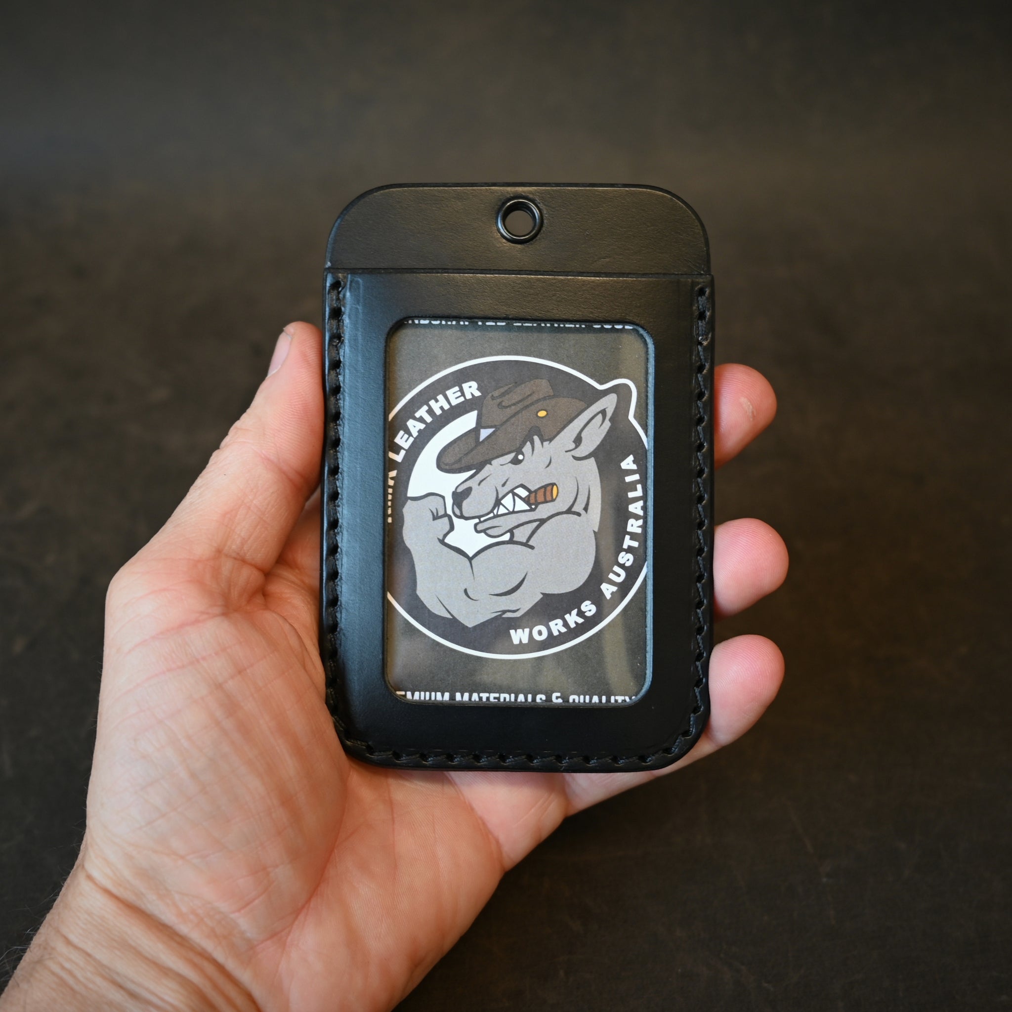 Leather ID Card Wallet