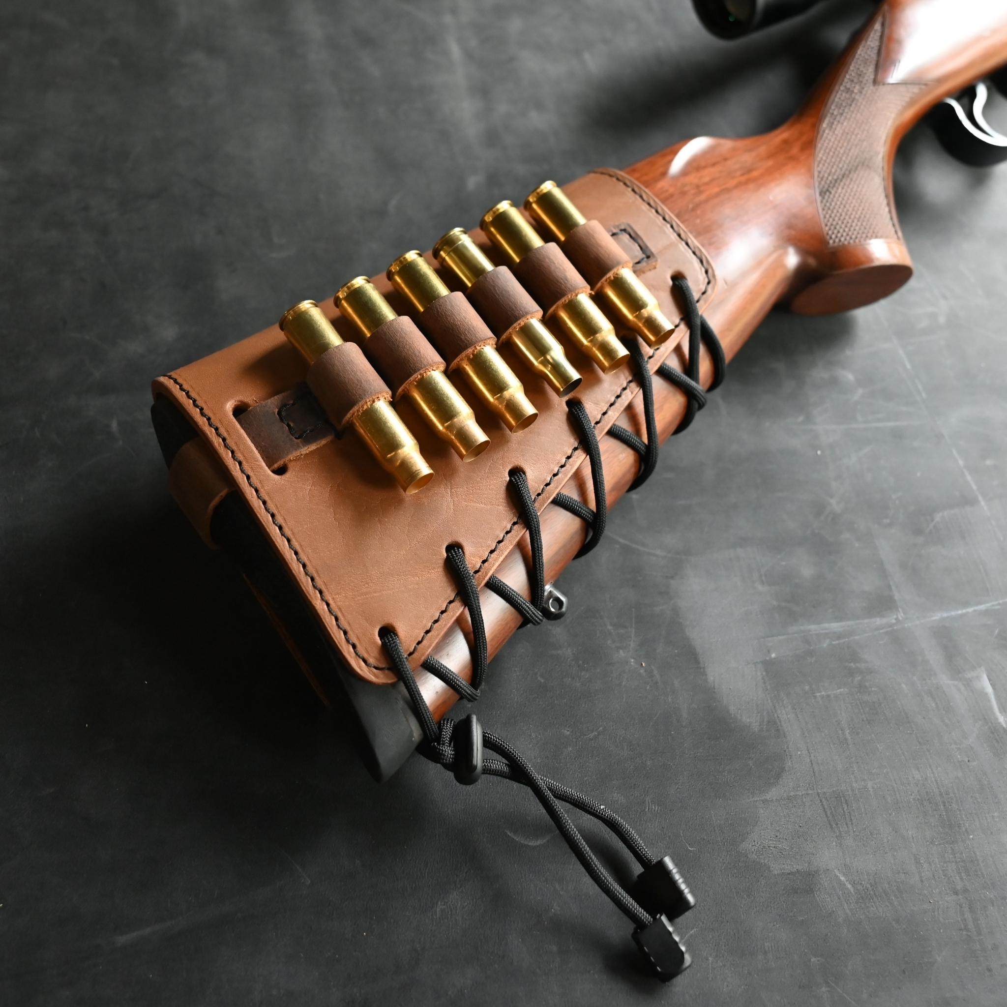 Leather Rifle Butt Stock Wrap