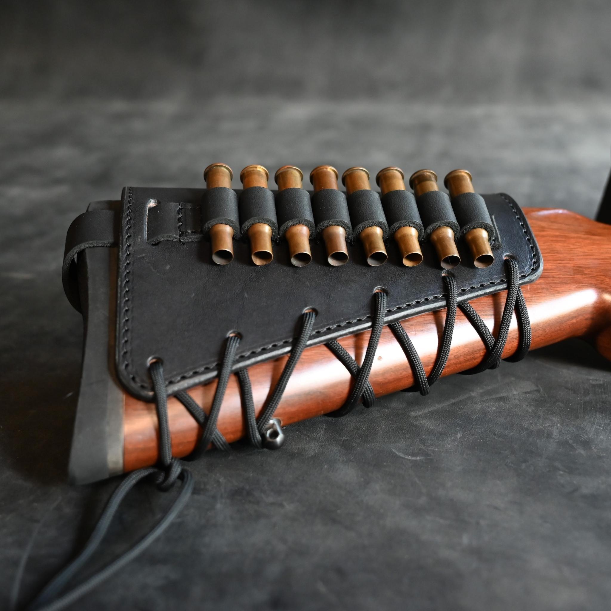 Leather Rifle Butt Stock Wrap