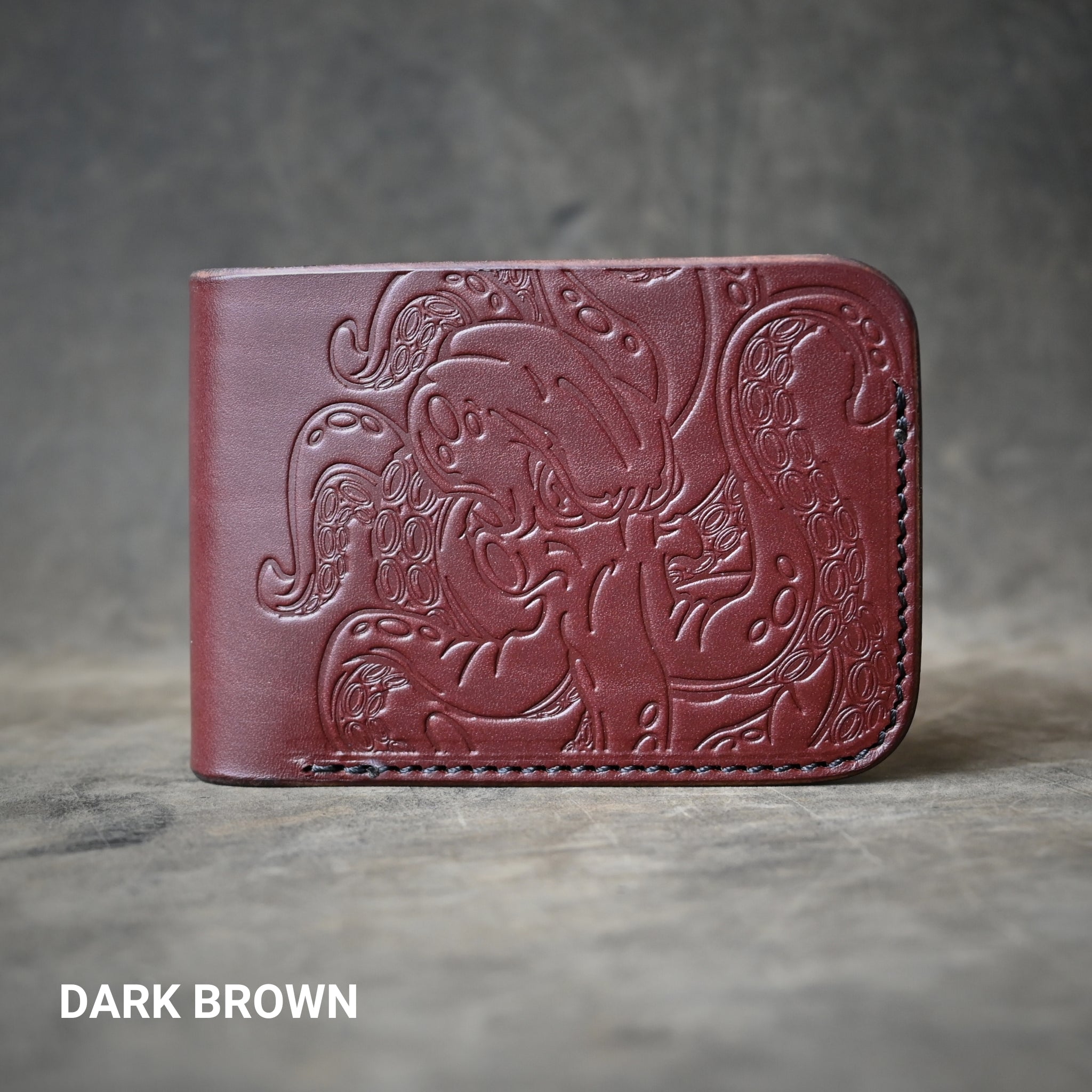 Octopus Themed Bifold 2.0 Leather Wallet