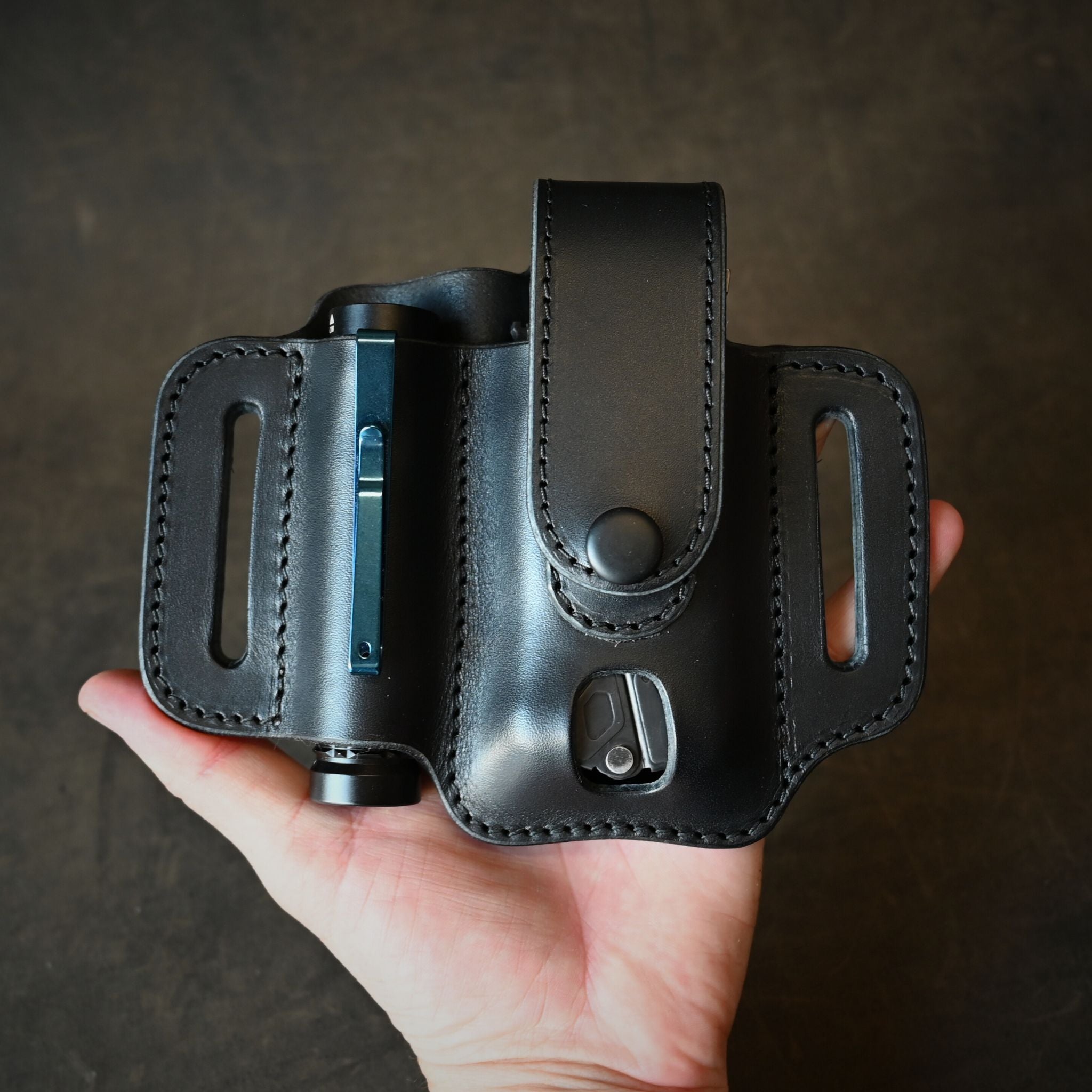 PRE ORDER! Large Duo EDC Pancake Holster With Keeper