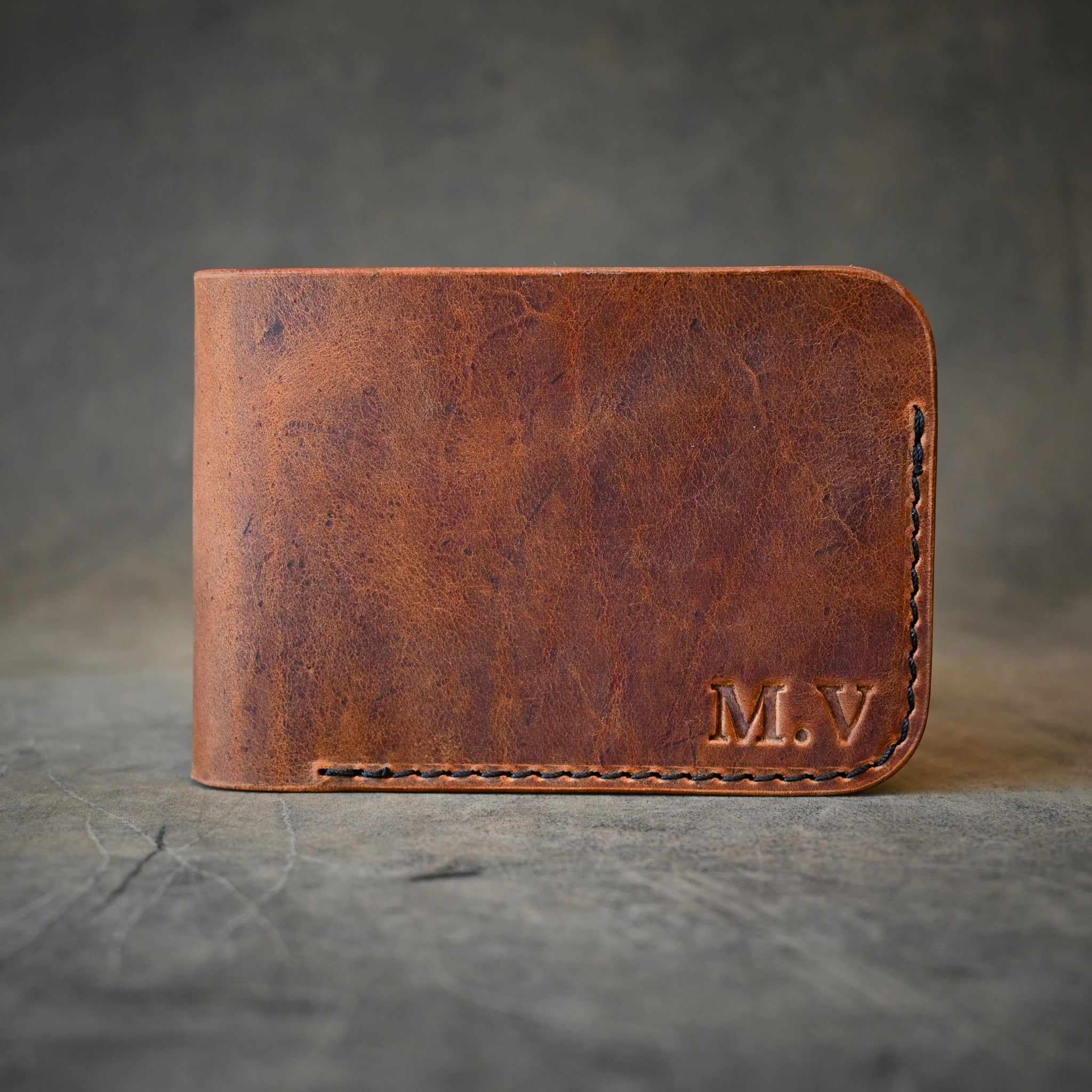 Personalised Leather Wallet Bifold 2.0