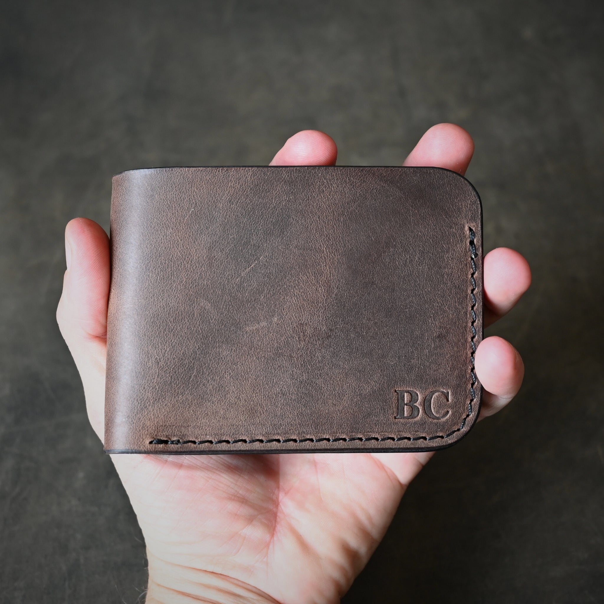 Personalised Leather Wallet Bifold 2.0