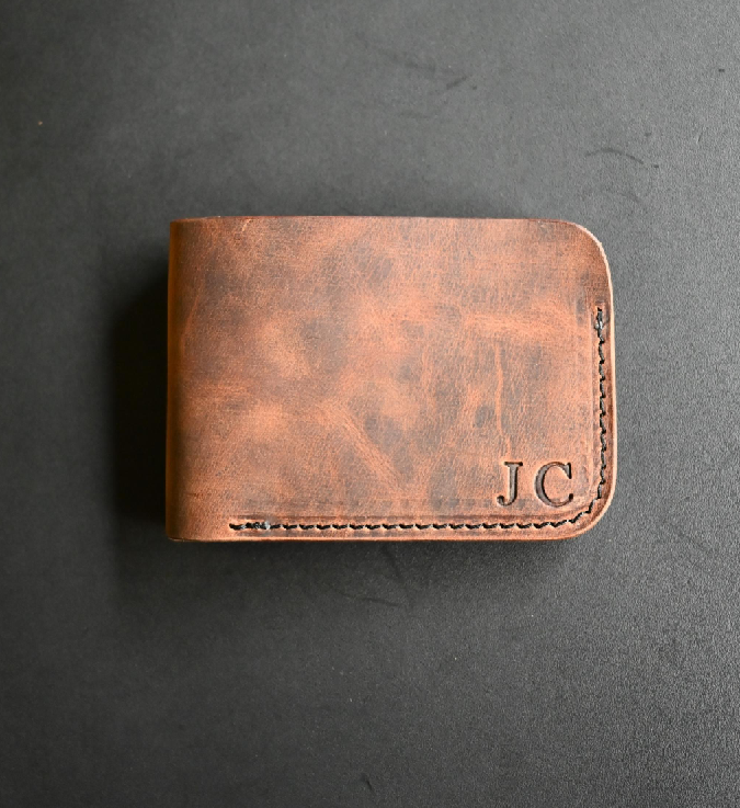 Personalised Leather Wallet Bifold 2.0