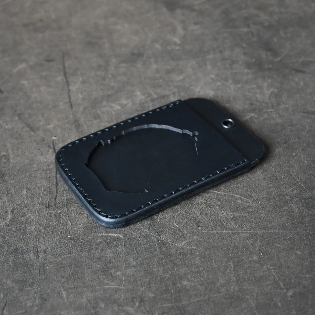 Police Badge ID Card Leather Wallet