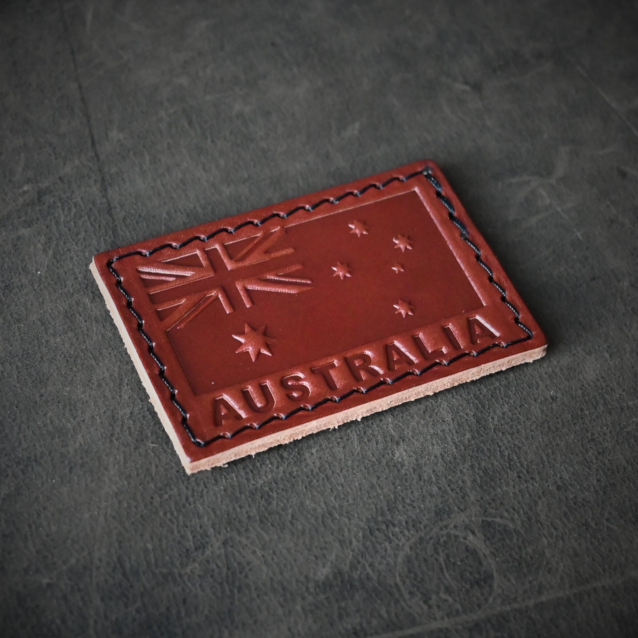 RMK Australian National Flag Leather Patch
