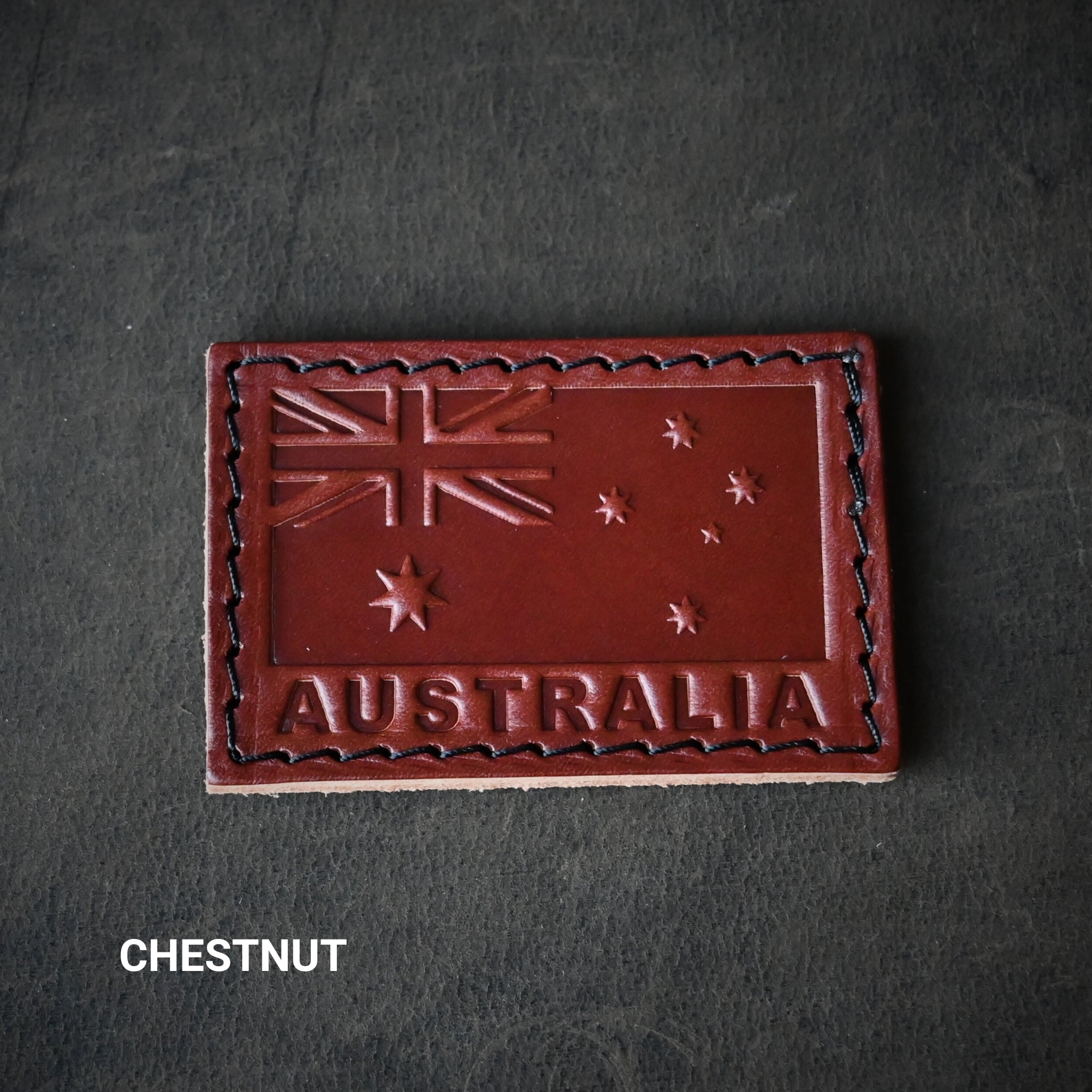 RMK Australian National Flag Leather Patch