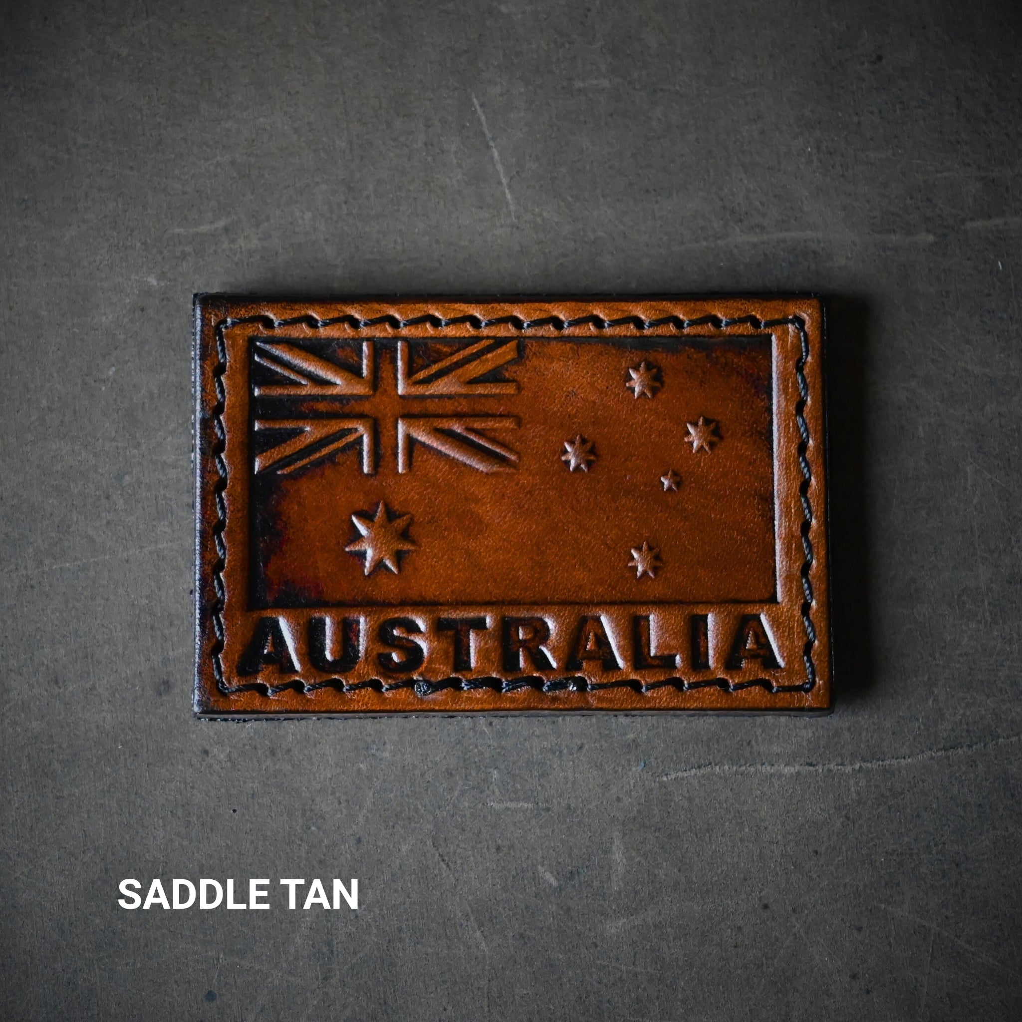 RMK Australian National Flag Leather Patch