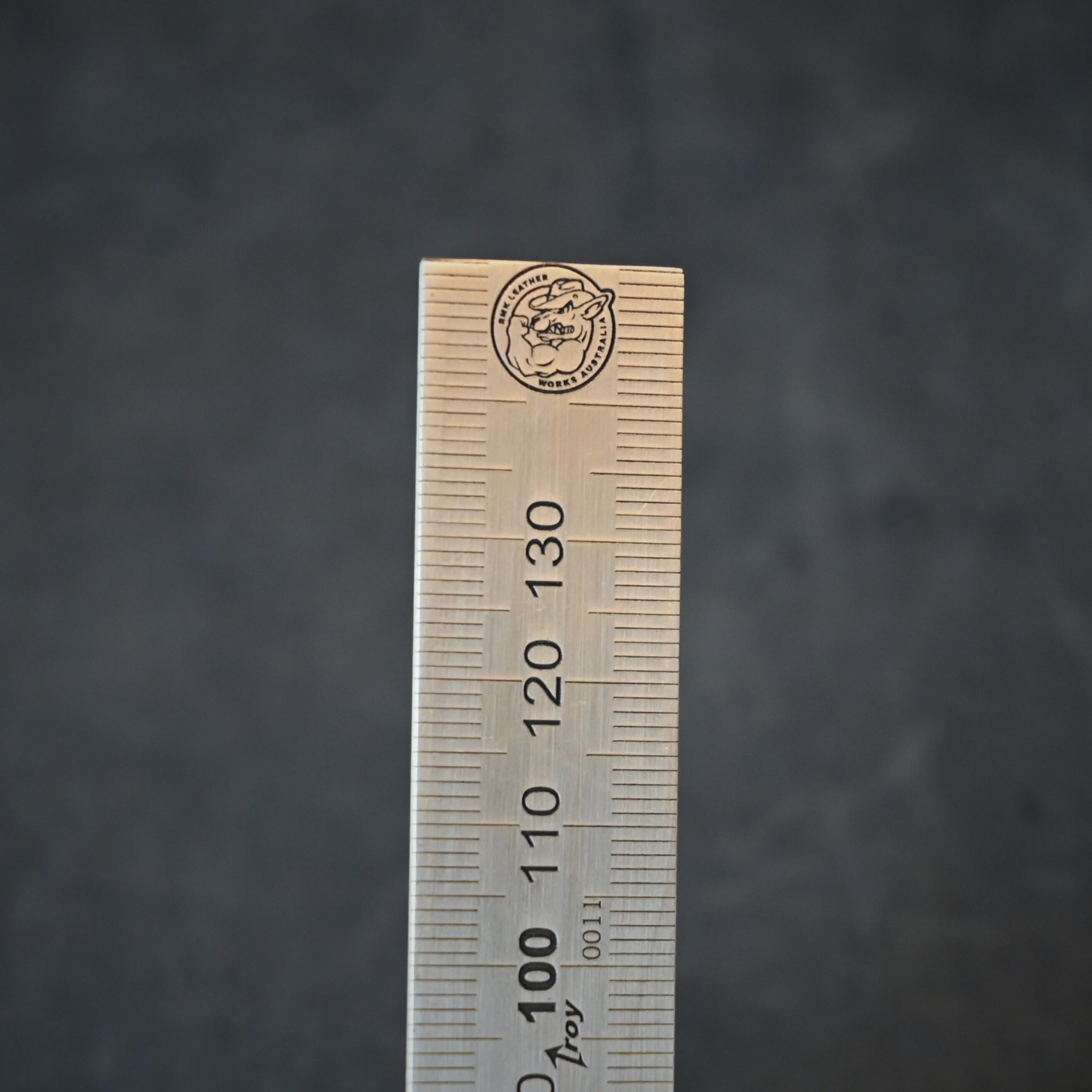 RMK Branded Brass Ruler