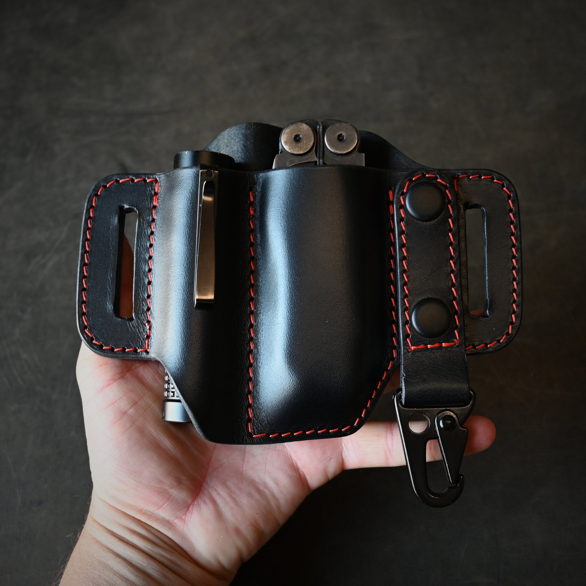 RMK Compact Clipper Black & Orange