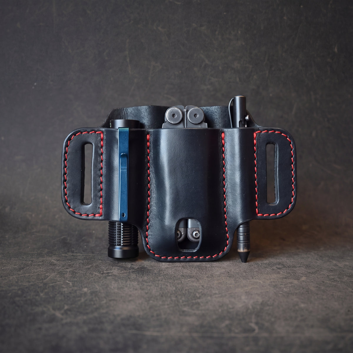 RMK Compact Trio EDC Pancake Holster Black & Orange