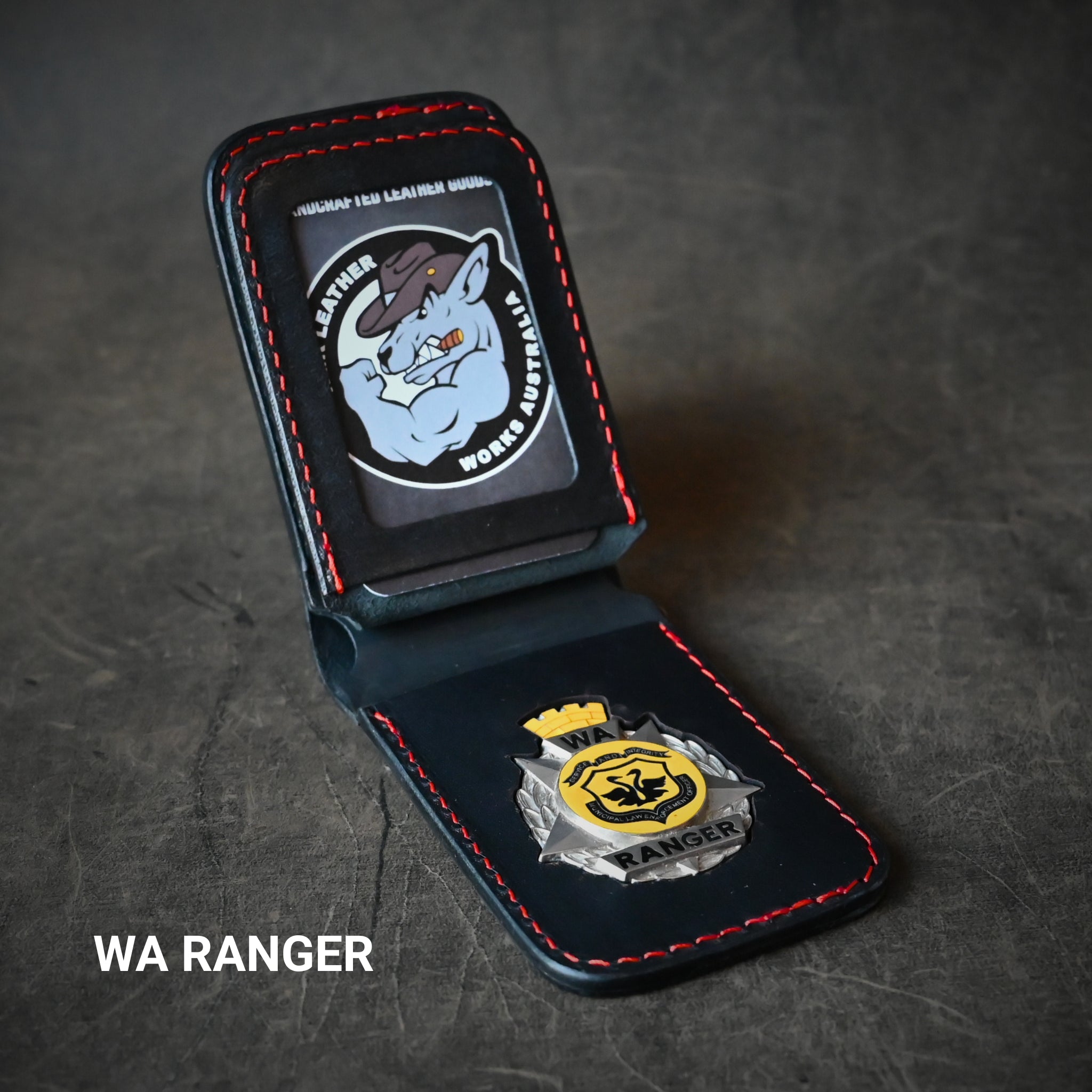 RMK Deluxe Leather Badge Wallets