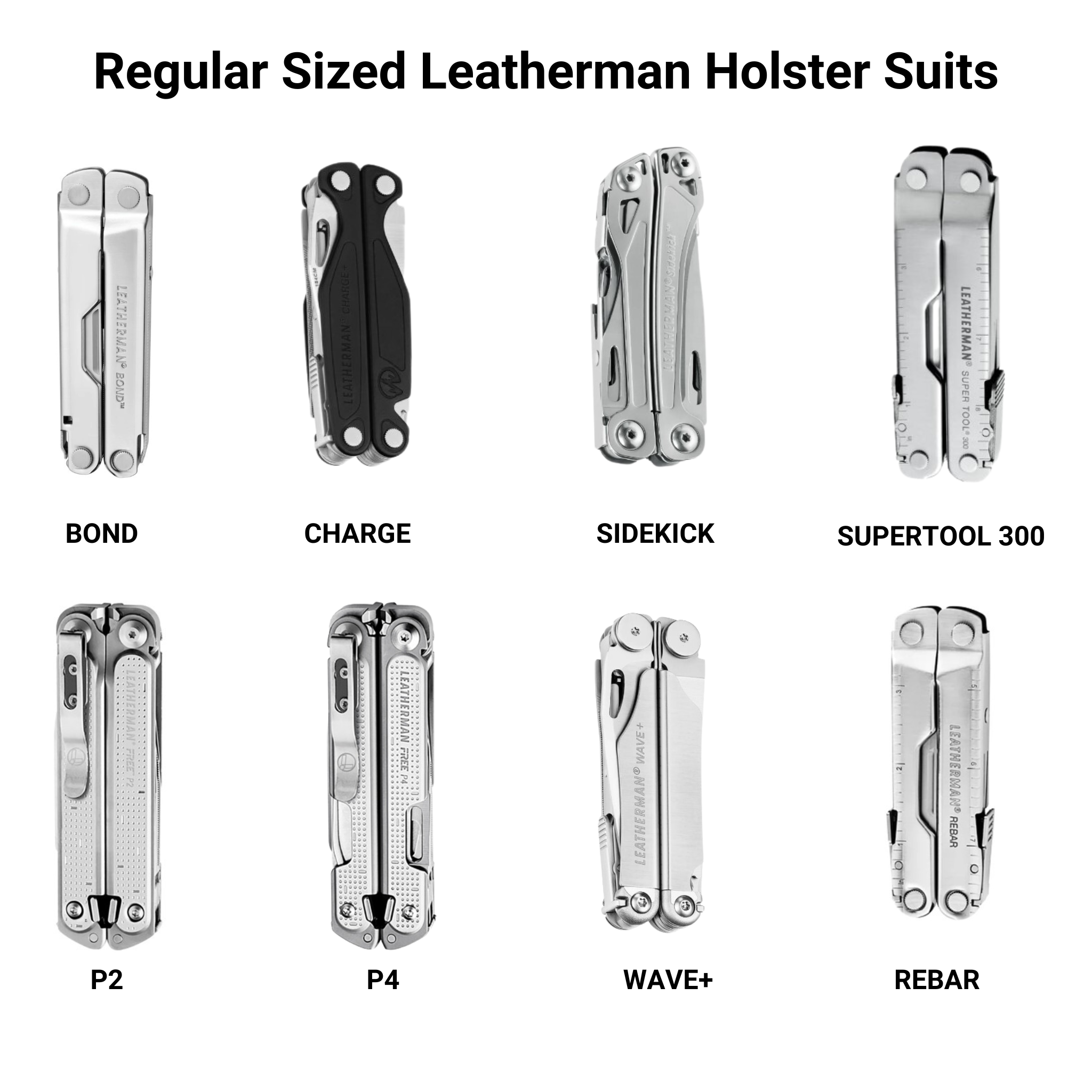 RMK Horizontal Carry Leatherman Holster