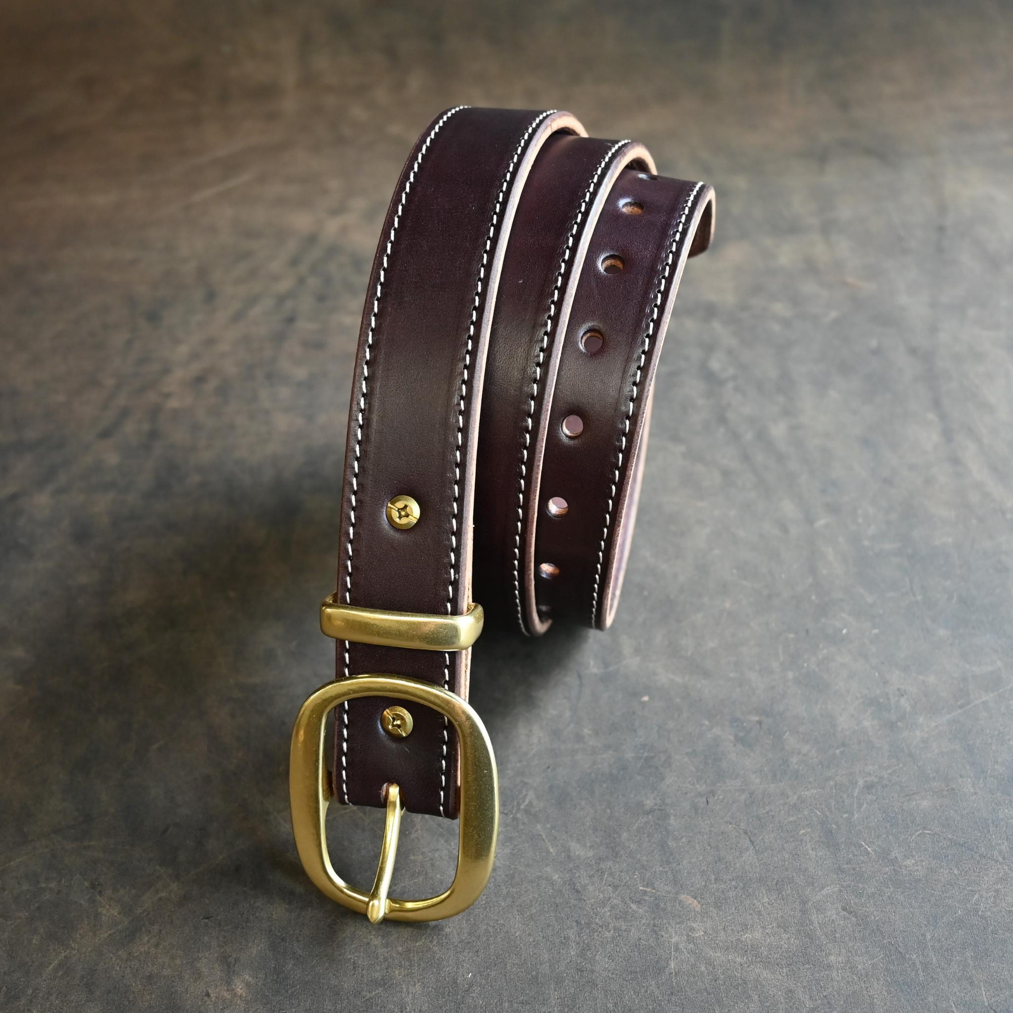 RMK Stitched Leather Belts