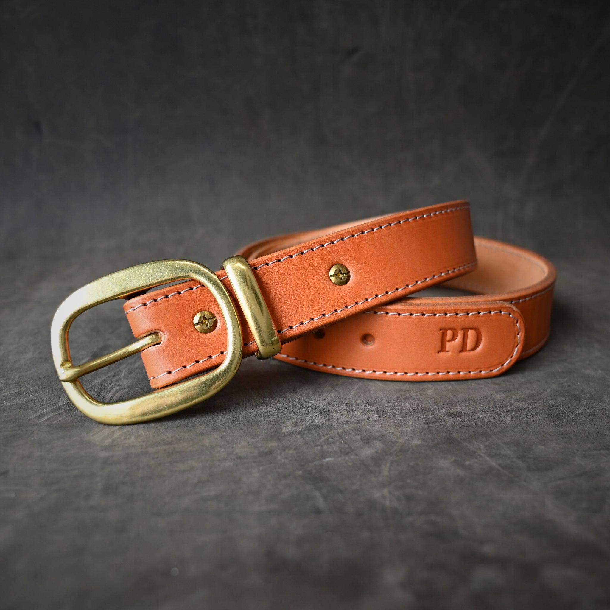 RMK Stitched Leather Belts