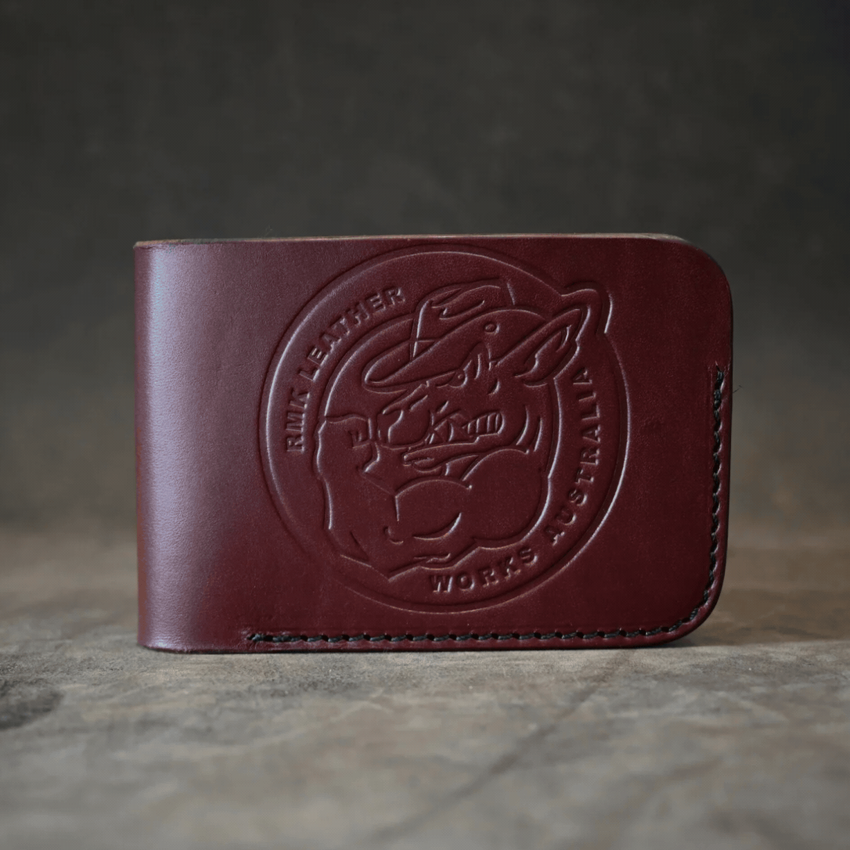 RMK Logo Themed Bifold 2.0 Leather Wallet