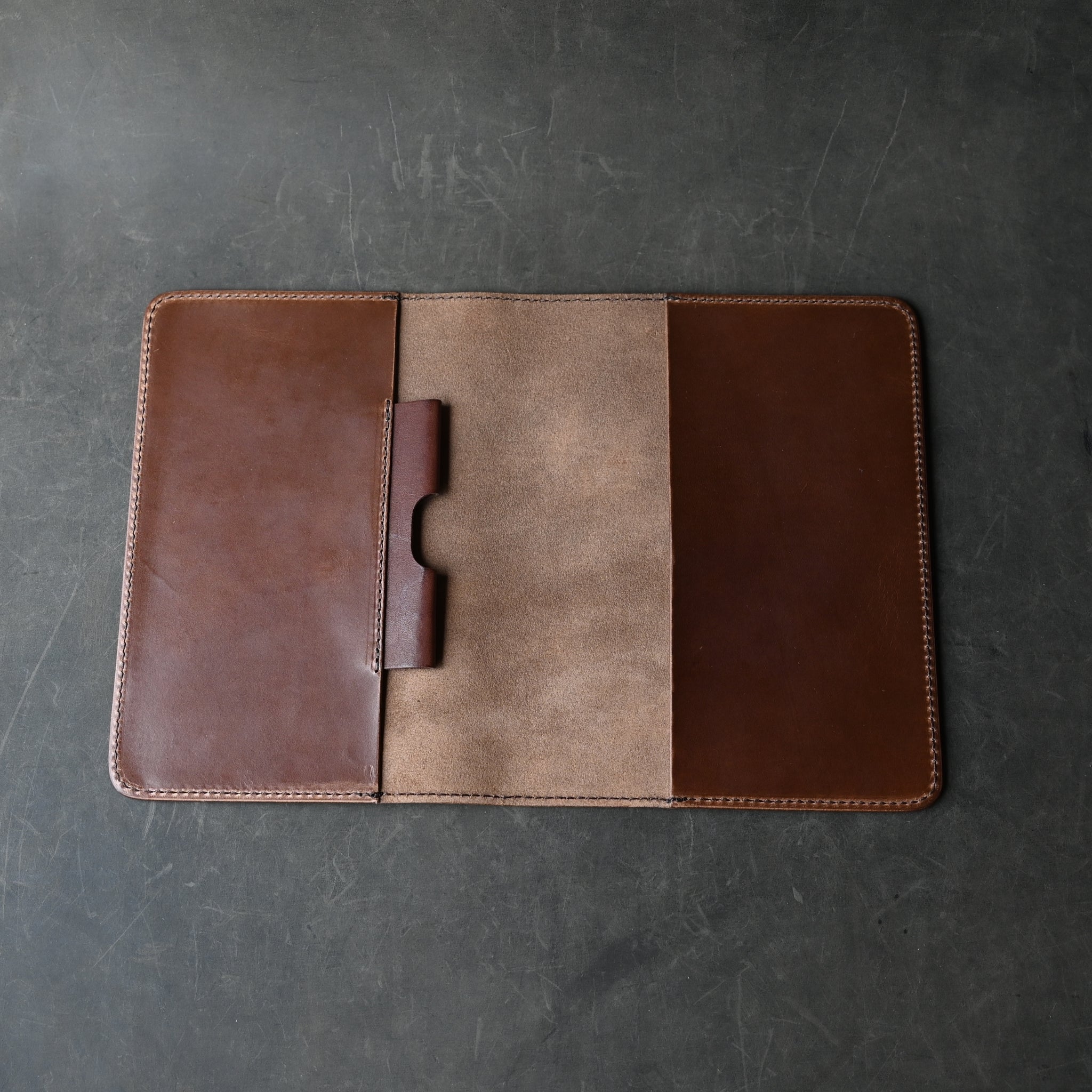Ready To Ship! A5 Horween Leather Notebook Cover