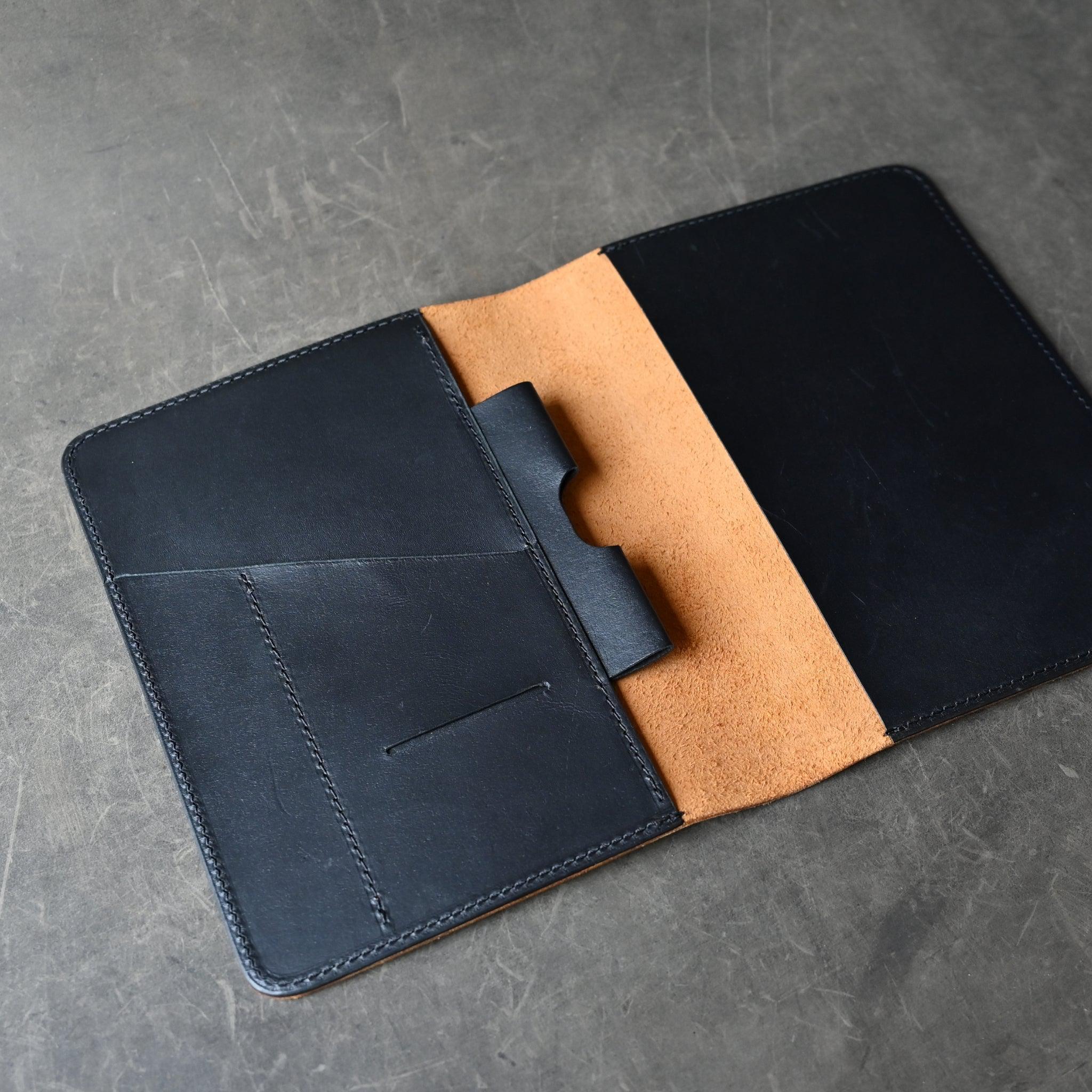 Ready To Ship! A5 Leather Notebook Cover Crazy Horse Bronco