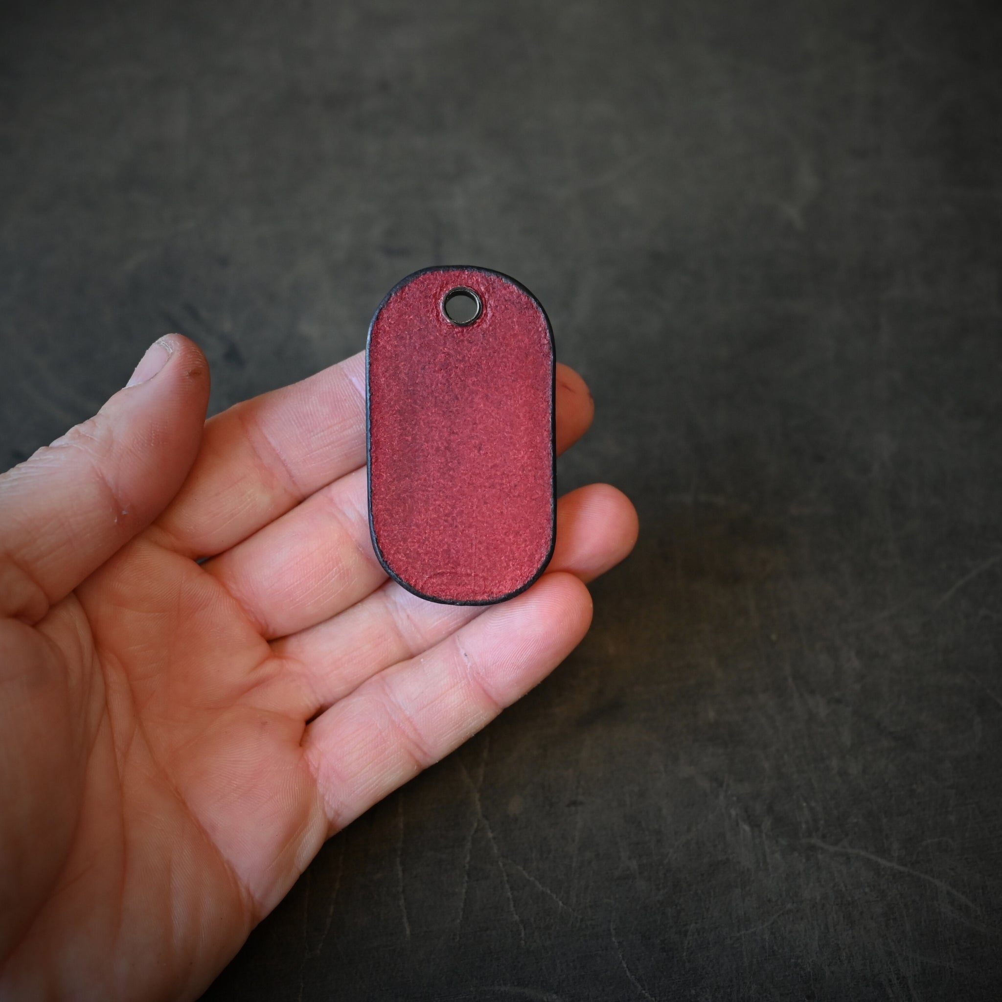 Samurai Mask Zipper Pull / Key Tag