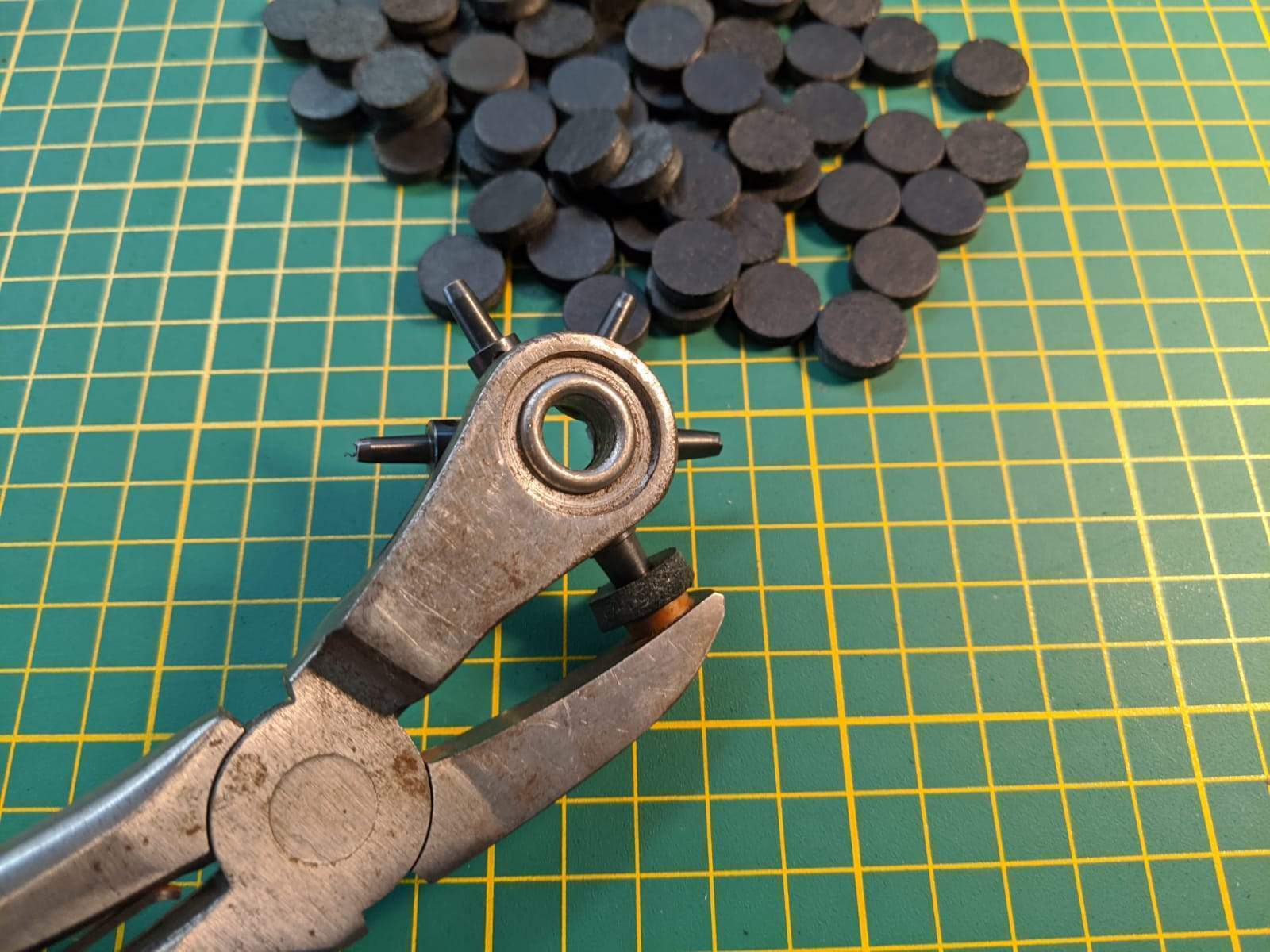 5mm Leather Spacers For DIY sheath mounting
