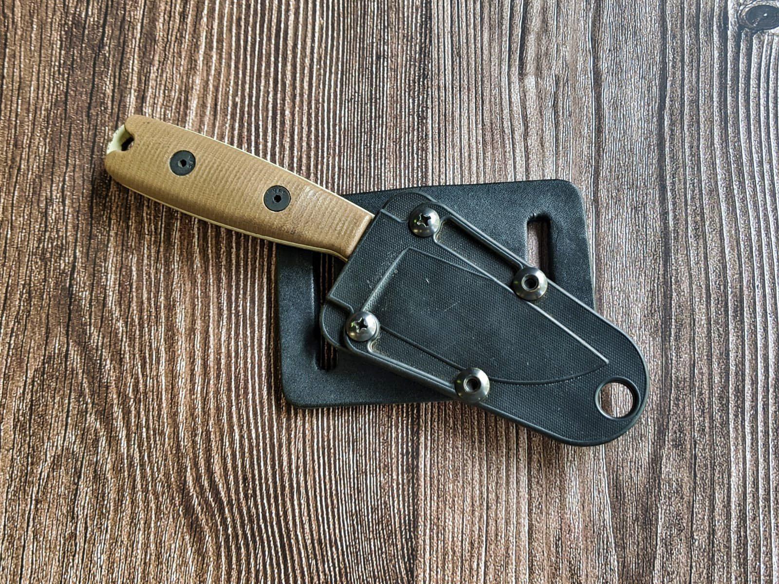 Compact DIY Belt Slide Sheath Mount