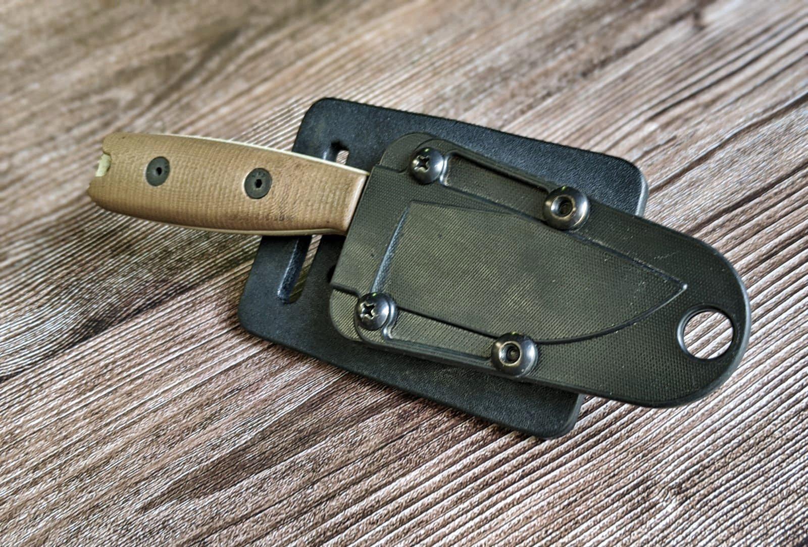 Compact DIY Belt Slide Sheath Mount