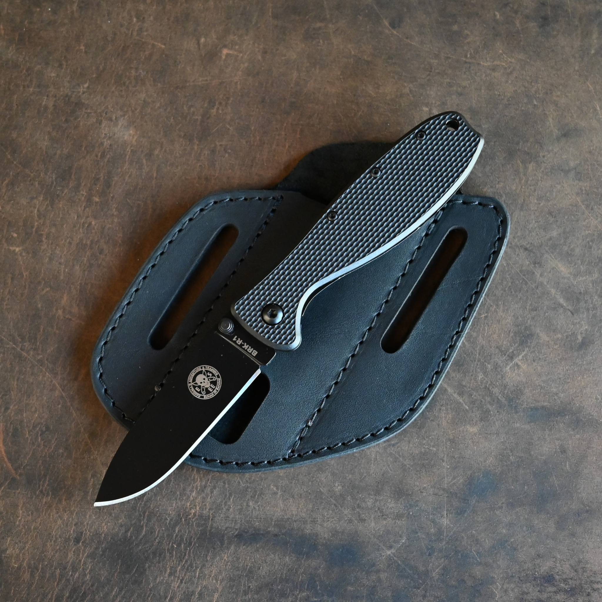 Esee D2 Zancudo w/ Small Canted Pancake Holster Bundle
