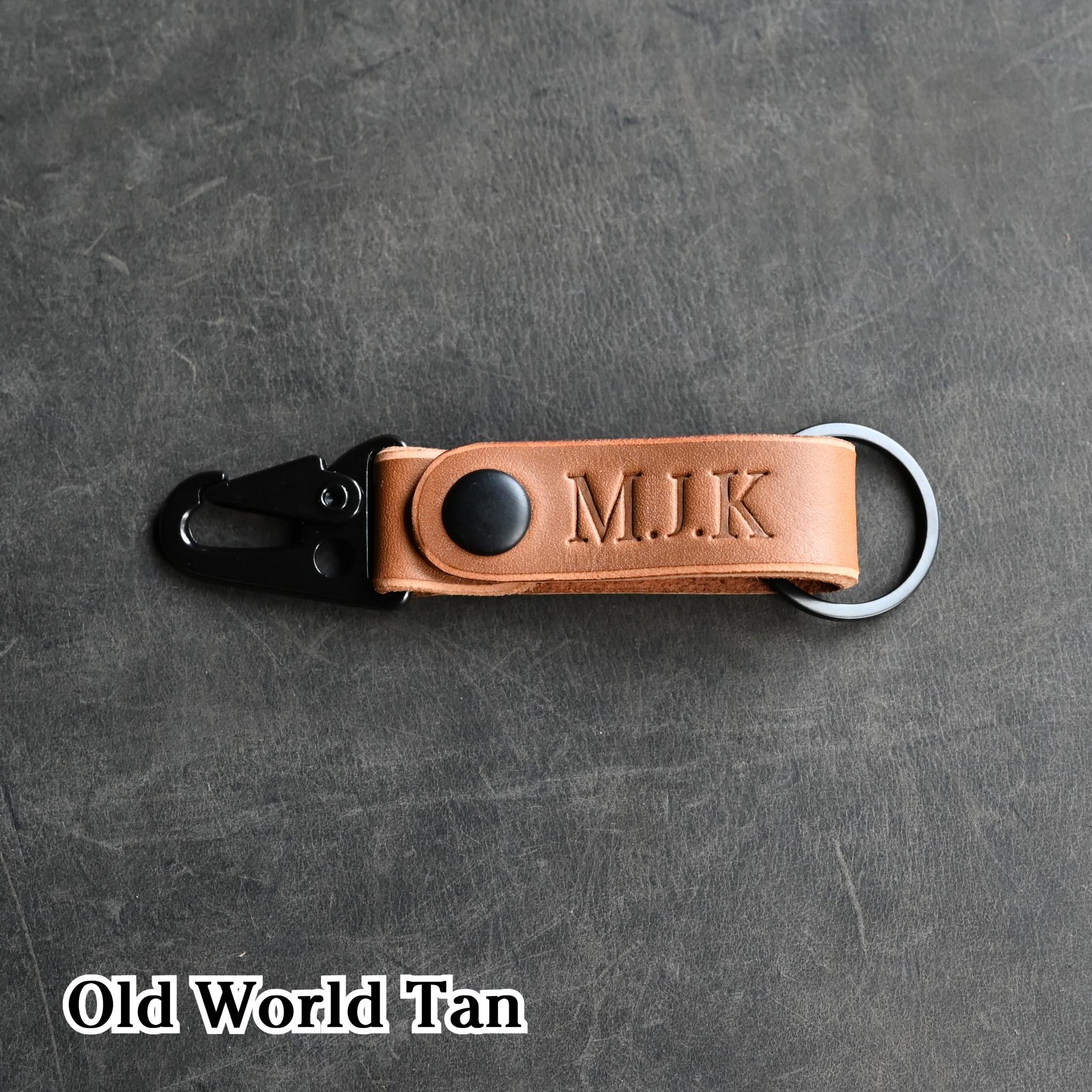 Personalised Leather Key Fob