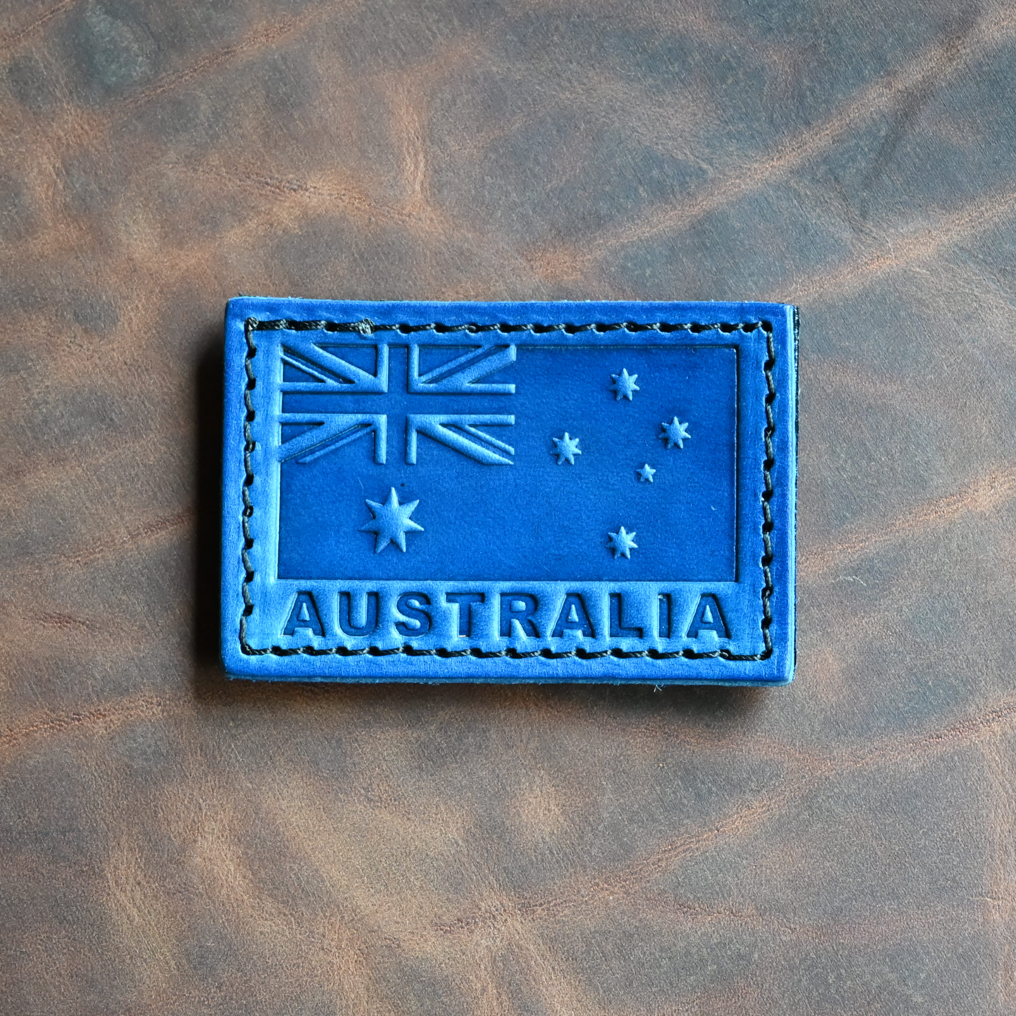 RMK Australian National Flag Leather Patch