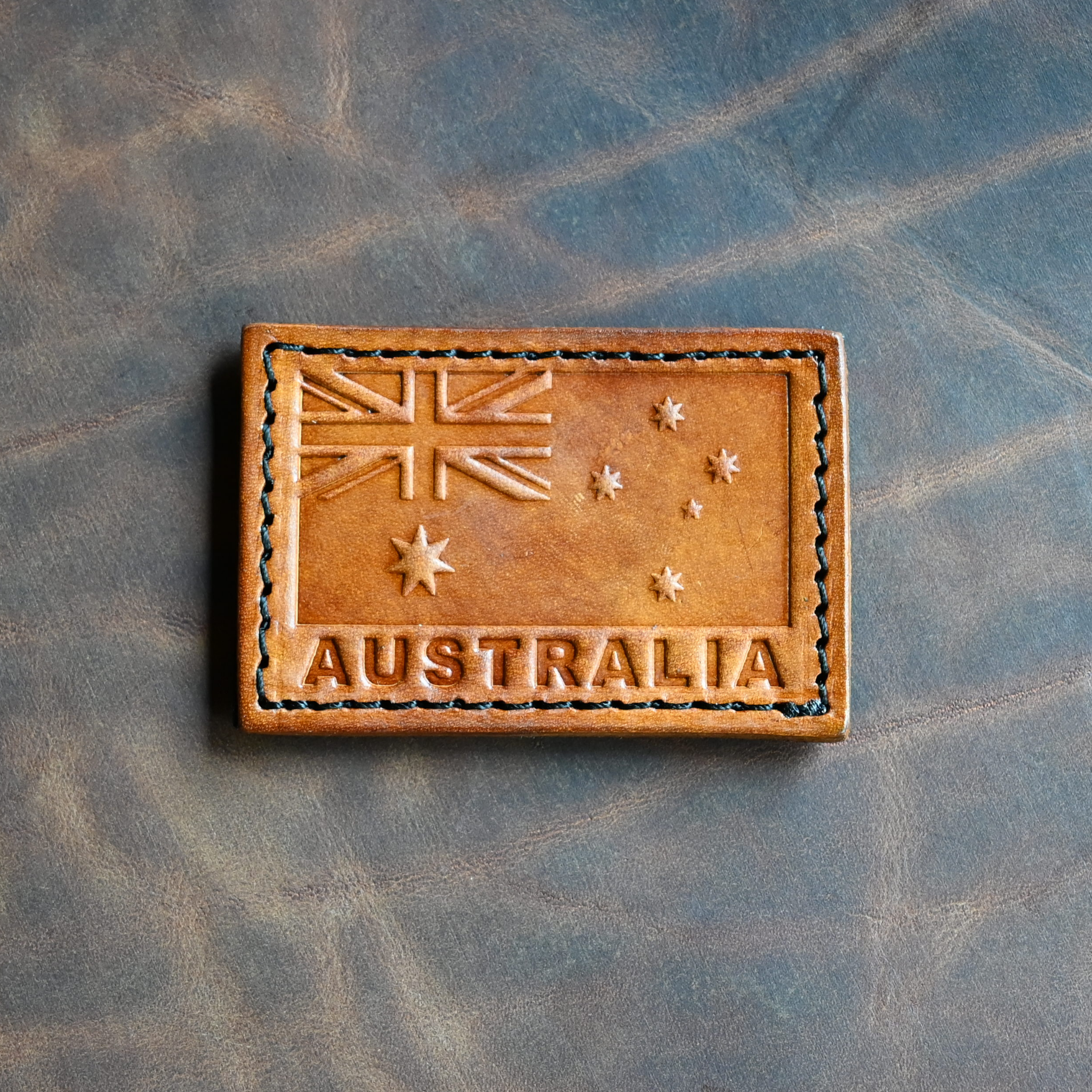 RMK Australian National Flag Leather Patch
