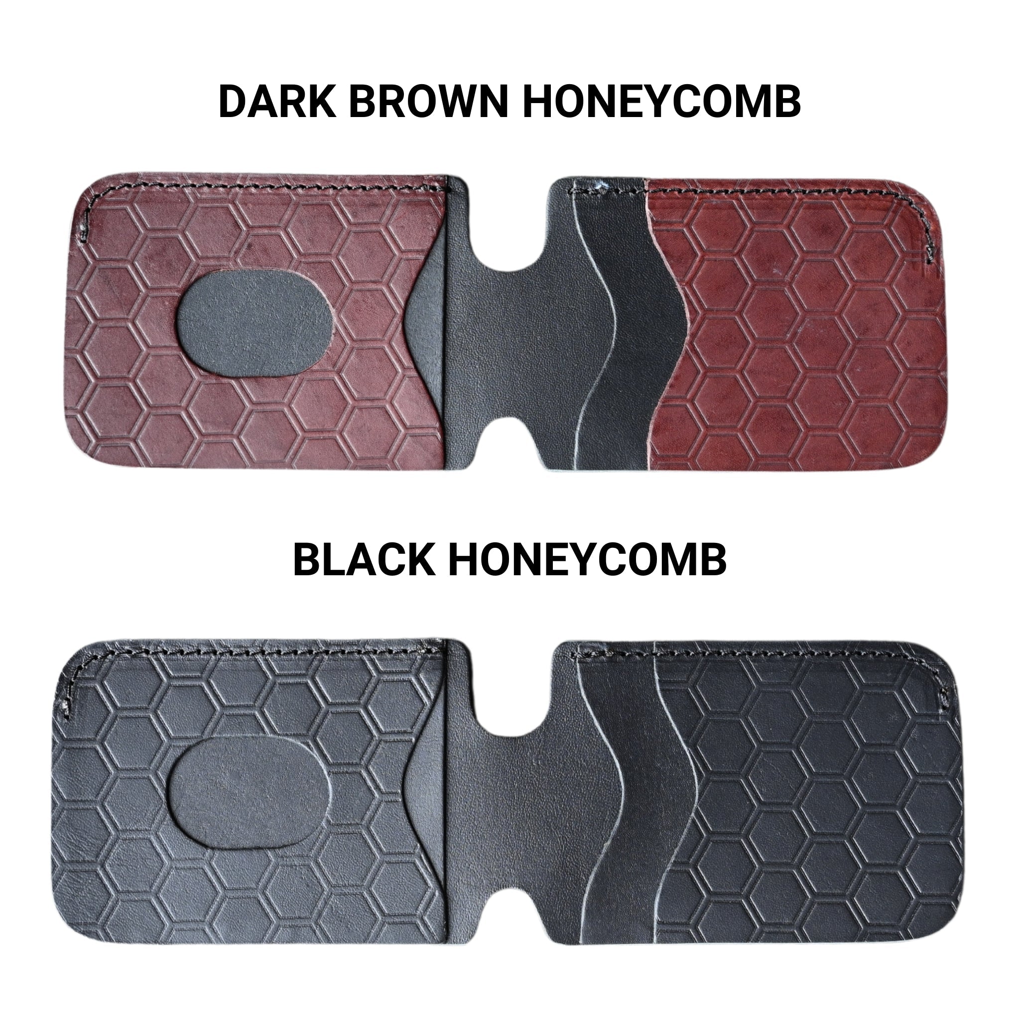 RMK Dark Brown Classic Minimalist Bifold Wallet