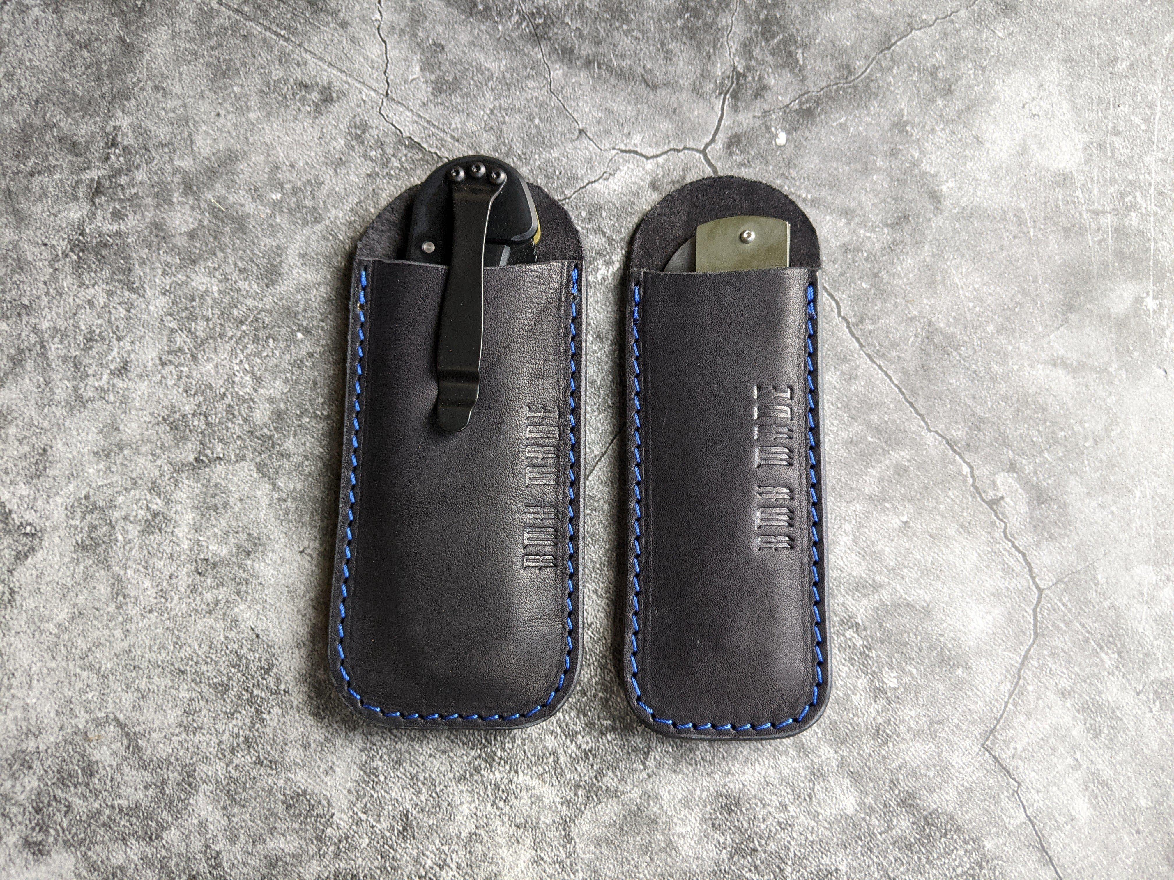 RMK EDC Pocket Slip Black w/ Blue Thread