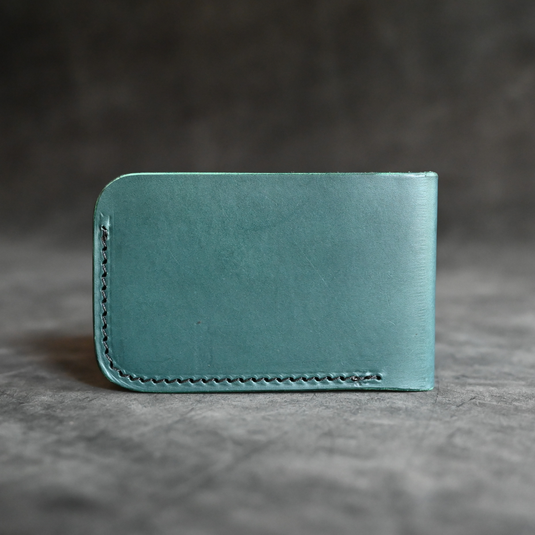 RMK Green Classic Minimalist Bifold Wallet