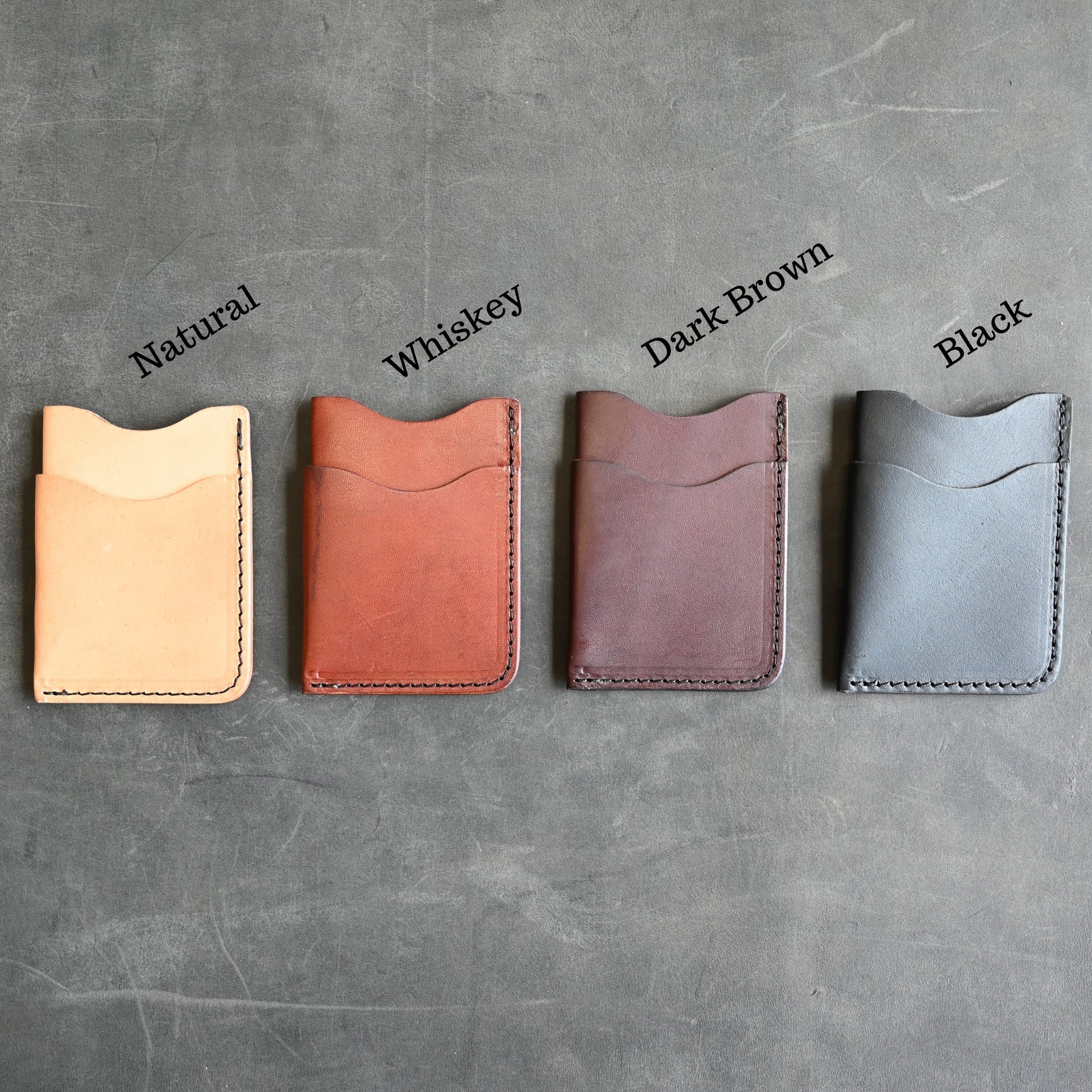 Leather Flip Up Tray Coin Purse - Leather and Trading