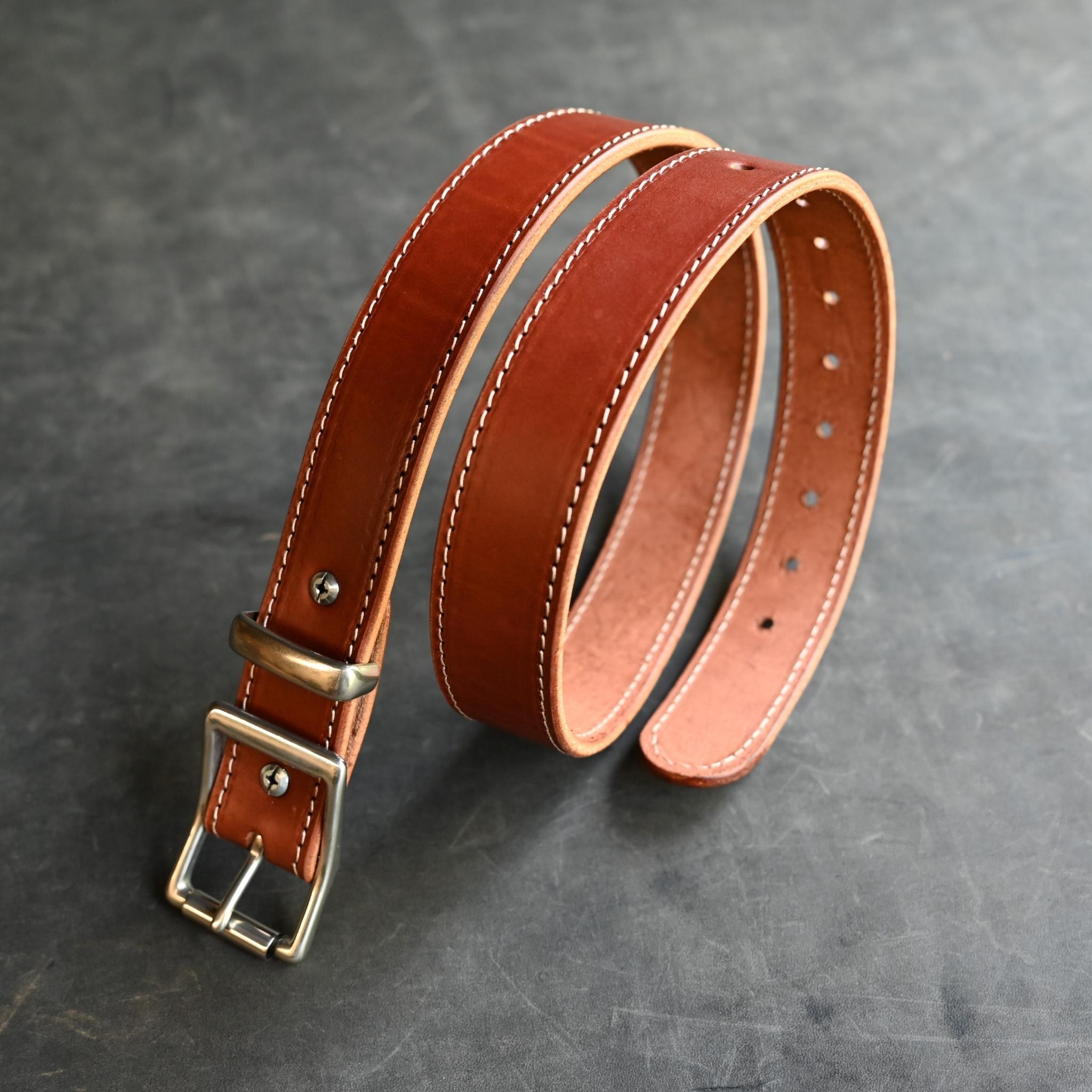 RMK Stitched Leather Belts