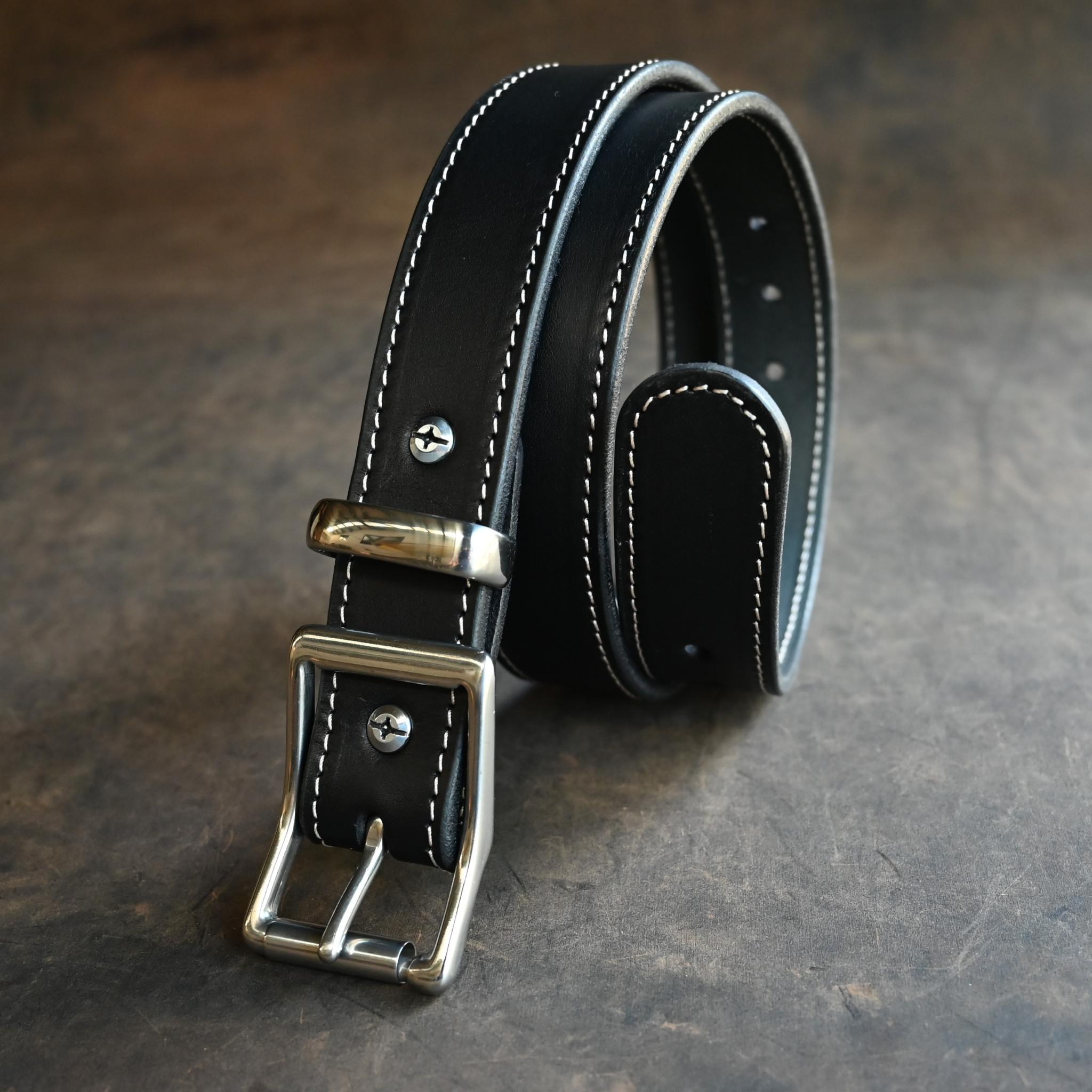 RMK Stitched Leather Belts