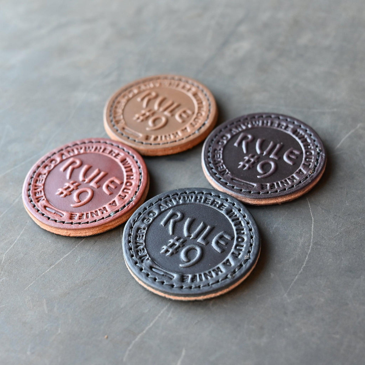 Rule #9 Leather Patch | RMK Leatherworks